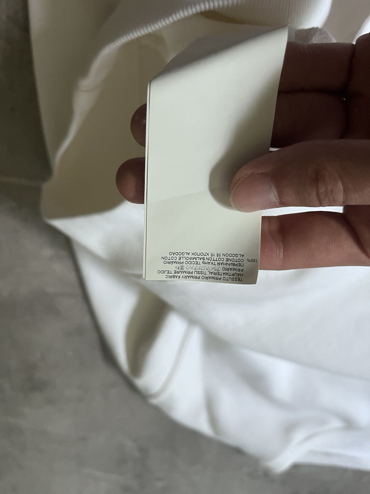 Maison Margiela Maison Margiela S/S 21 Upside-Down revers logo sweatshirt Size US M / EU 48-50 / 2 - 9 Thumbnail