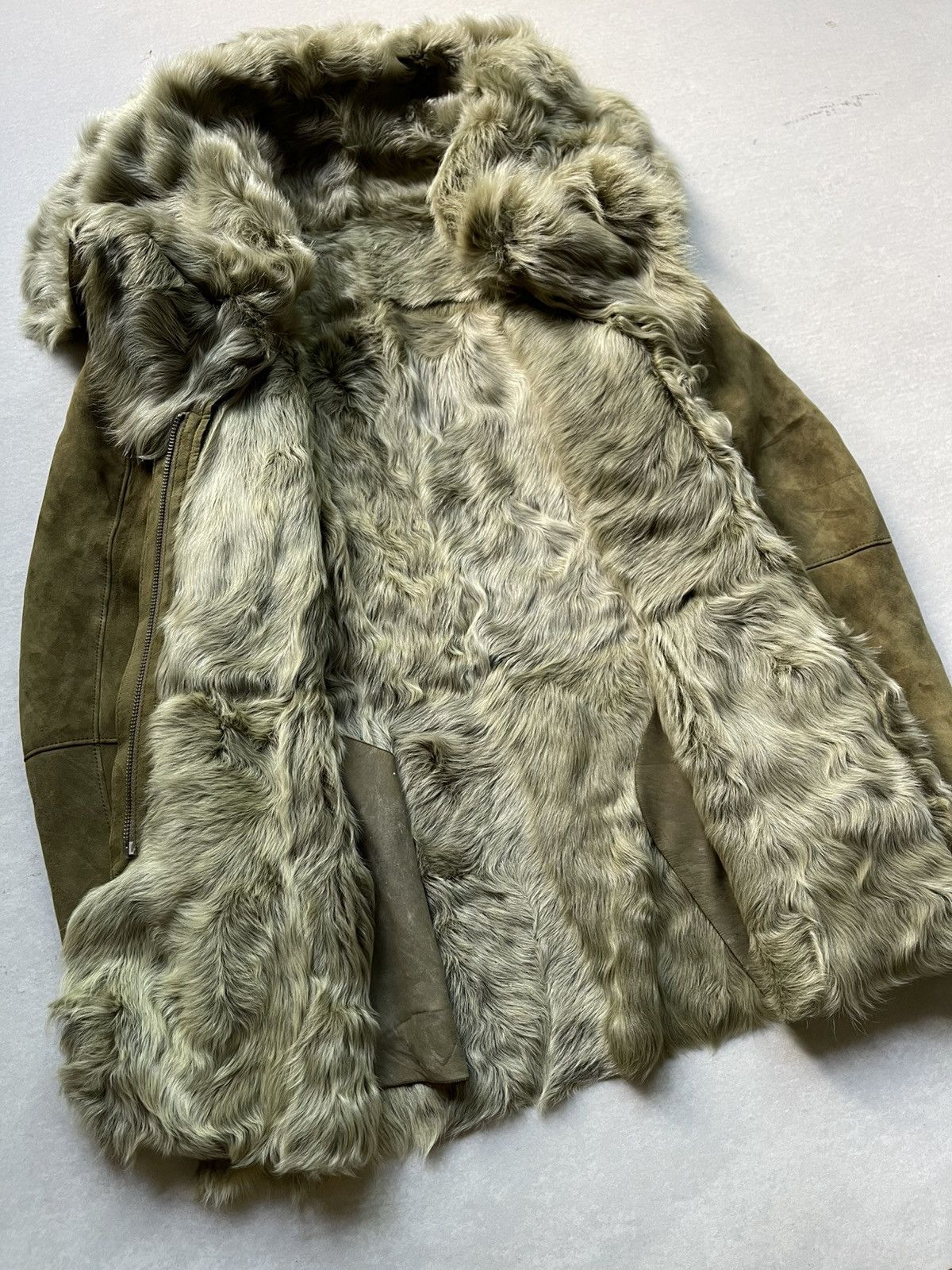 If Six Was Nine 🔥Vtg Hiroki Japan Faux Fur Lining Sherling Leather Jacket Size US M / EU 48-50 / 2 - 10 Thumbnail