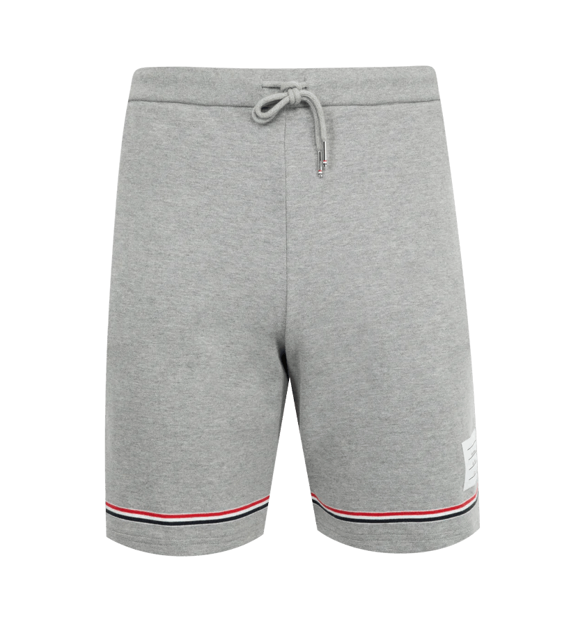 Thom Browne o1h1sh10525 Rwb Stripe Mid Thigh Shorts in Light Grey Size US 34 / EU 50 - 1 Thumbnail