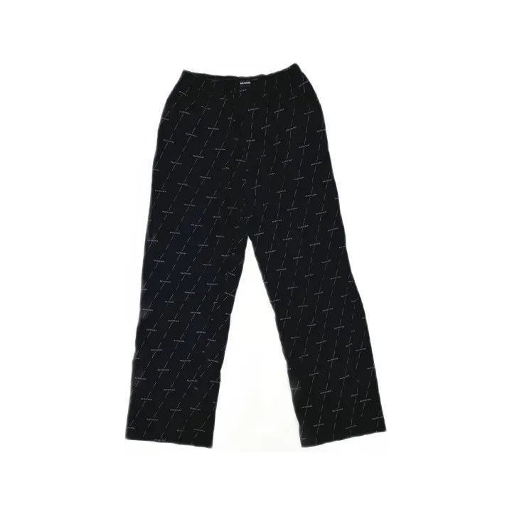 Balenciaga Balenciaga Balenciaga Casual Printed Wide Leg Pants -2507 Size US 26 / EU 42 - 1 Thumbnail