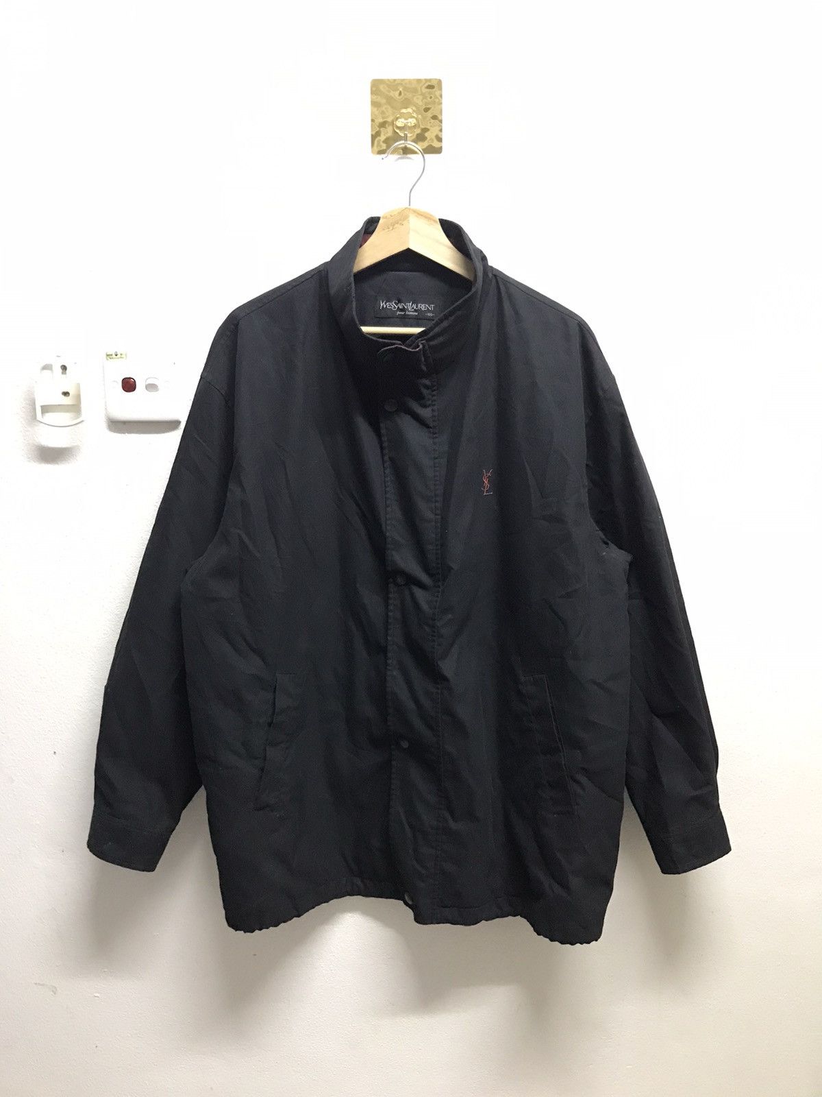 Yves Saint Laurent Jacket Yves Saint Lauren pour homme zipper and button Size US XL / EU 56 / 4 - 1 Thumbnail