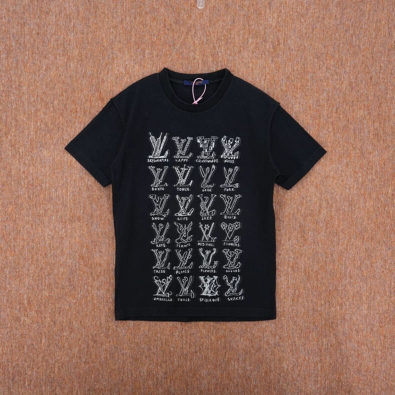Louis Vuitton Louis Vuitton Graffiti Logo Short Sleeve Tee - dmc Size US XS / EU 42 / 0 - 1 Thumbnail
