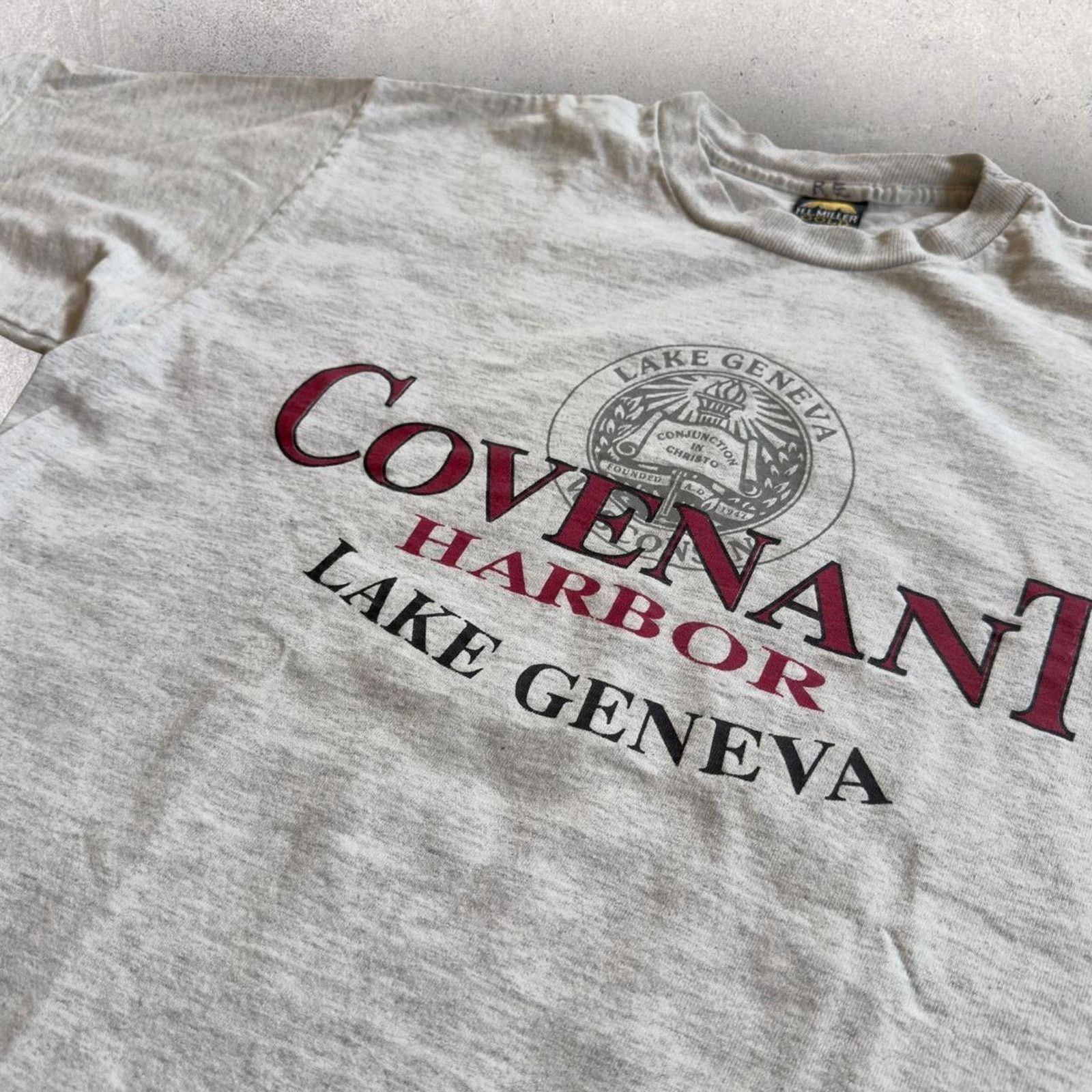 Vintage 90’s Single Stitch Lake Geneva Wisconsin Tee Size US L / EU 52-54 / 3 - 2 Thumbnail
