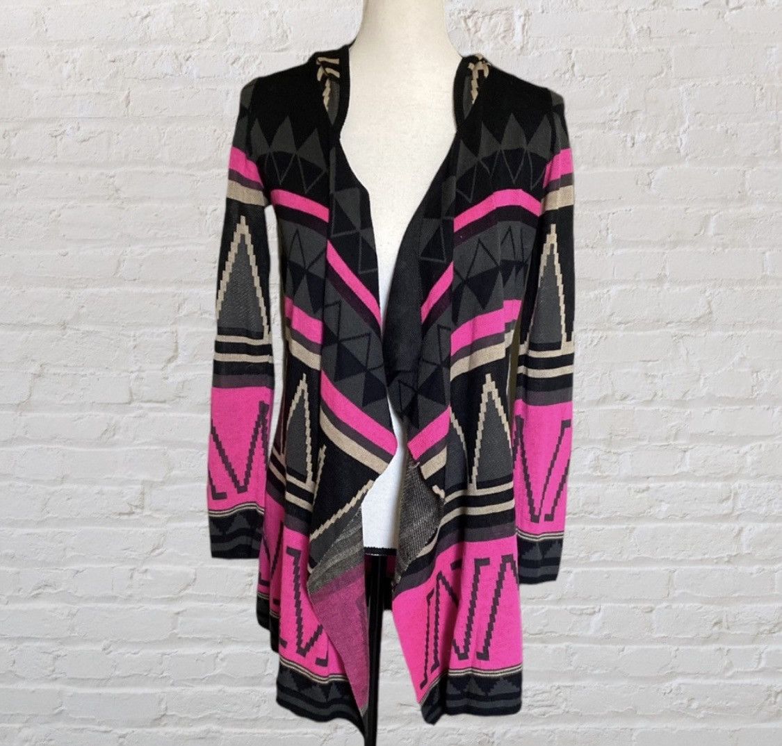 Other HOODED OPEN FRONT DRAPED SWEATER CARDIGAN Size M / US 6-8 / IT 42-44 - 3 Thumbnail