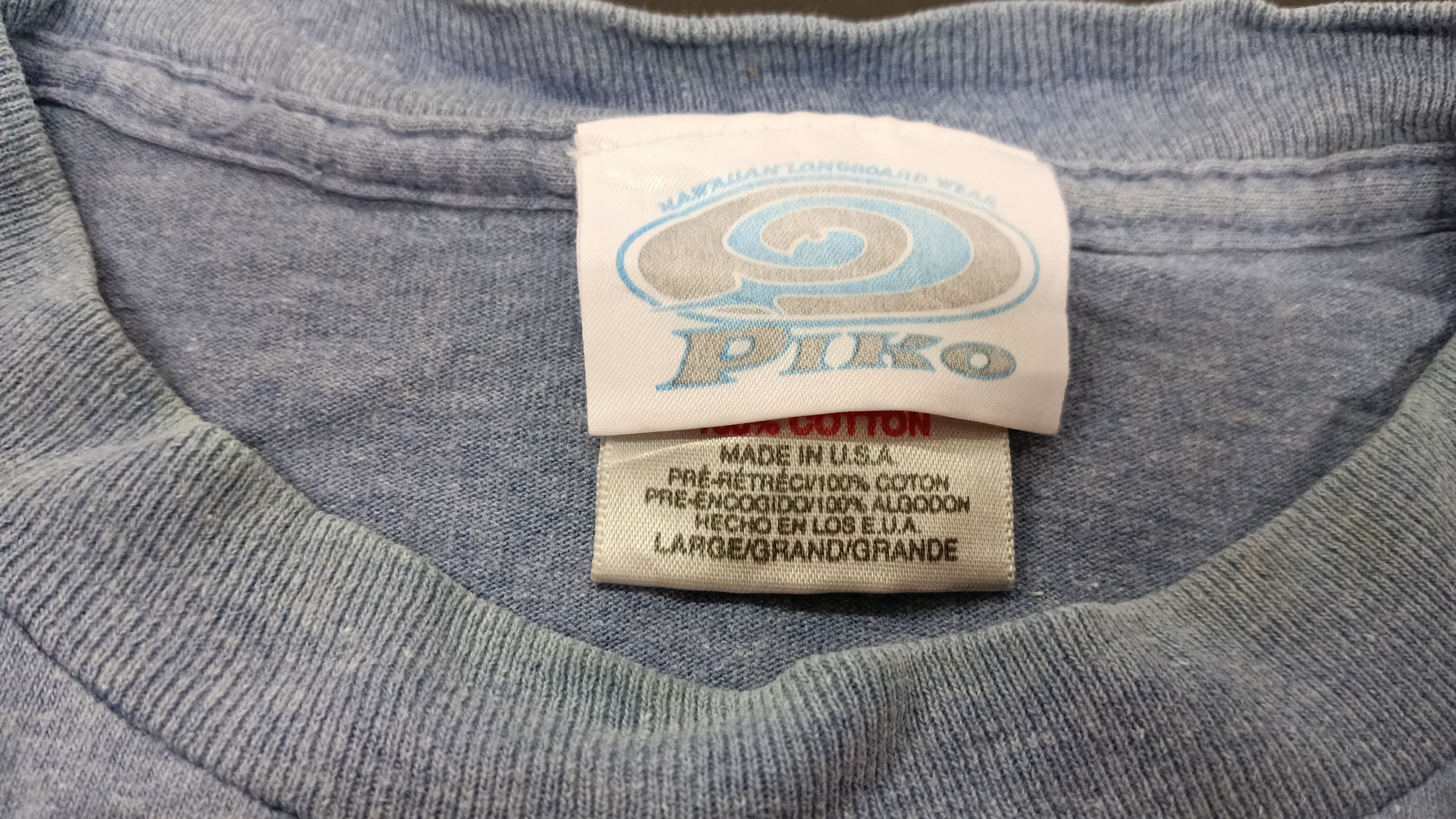 Vintage usa PIKO vintage surf tshirt Size US M / EU 48-50 / 2 - 3 Thumbnail