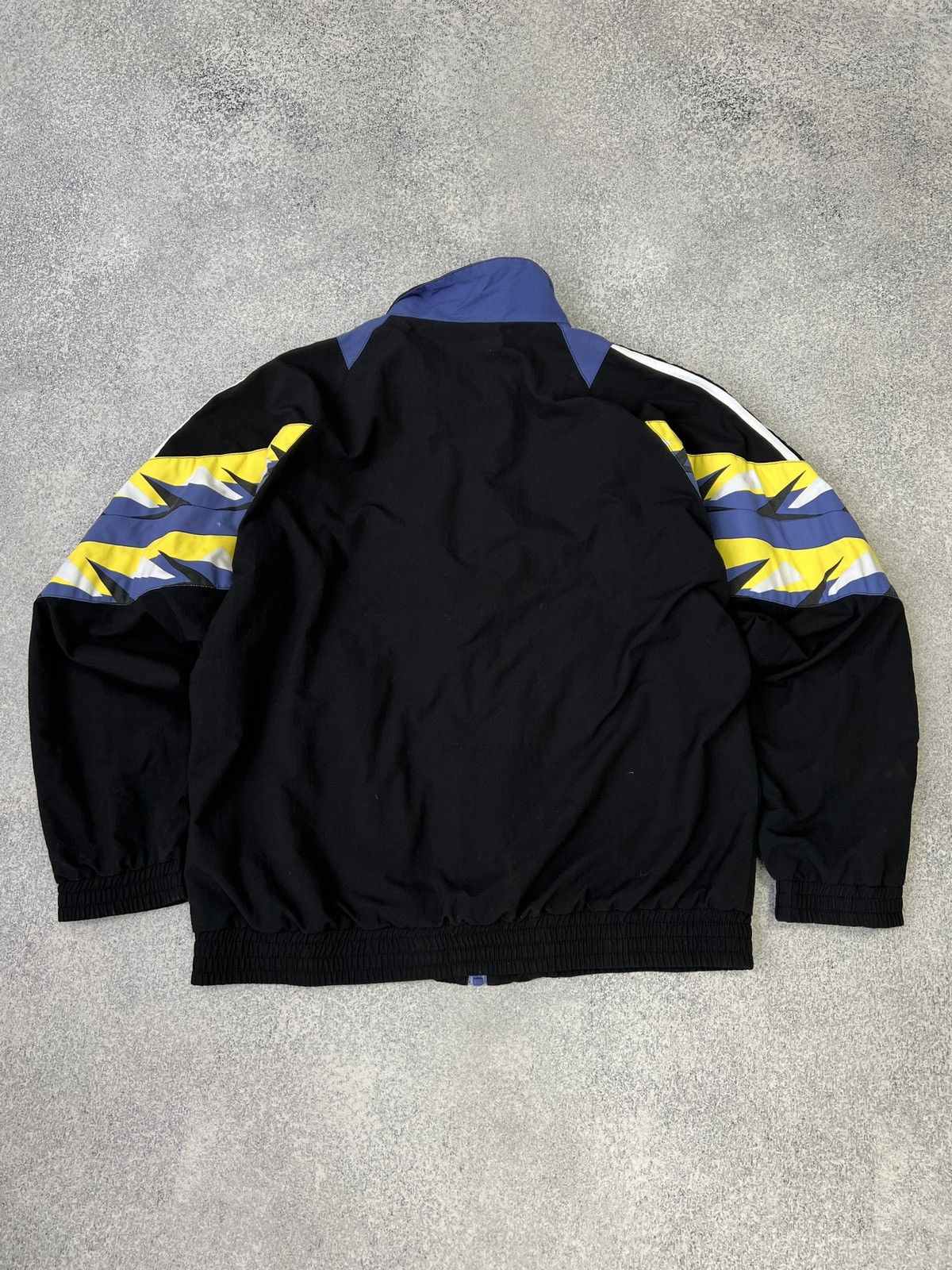 Adidas × Vintage Vintage Adidas 90-s Zip track sweatshirt Size US M / EU 48-50 / 2 - 10 Thumbnail