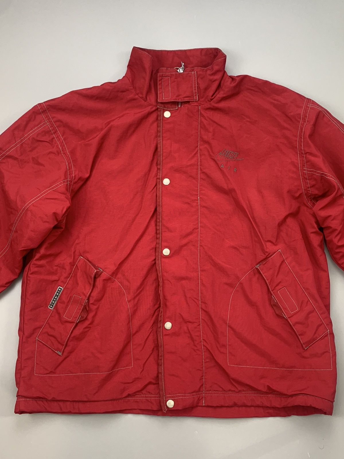 Nike × Vintage Cool Nike jacket with a large logo on the back Size US M / EU 48-50 / 2 - 2 Thumbnail