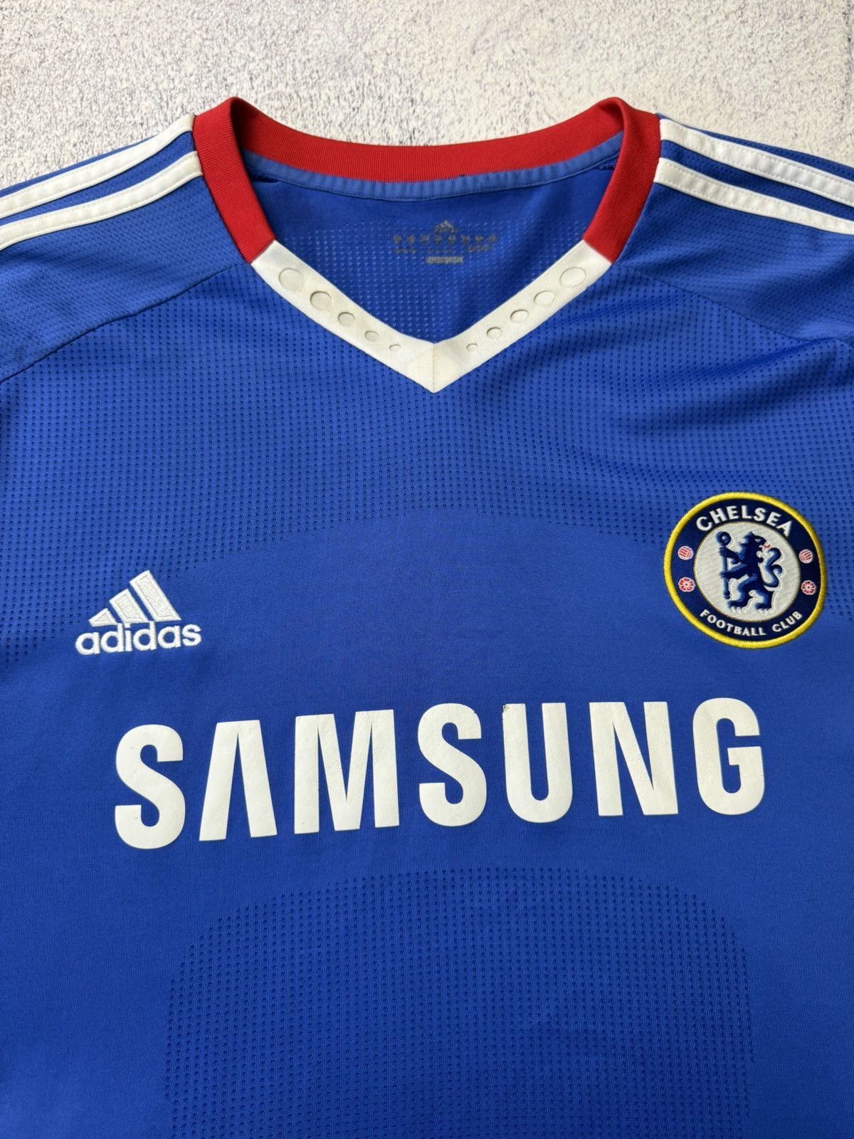 Adidas Chelsea 2010 2011 Home Soccer Jersey Football Shirt Adidas Size US XL / EU 56 / 4 - 10 Thumbnail