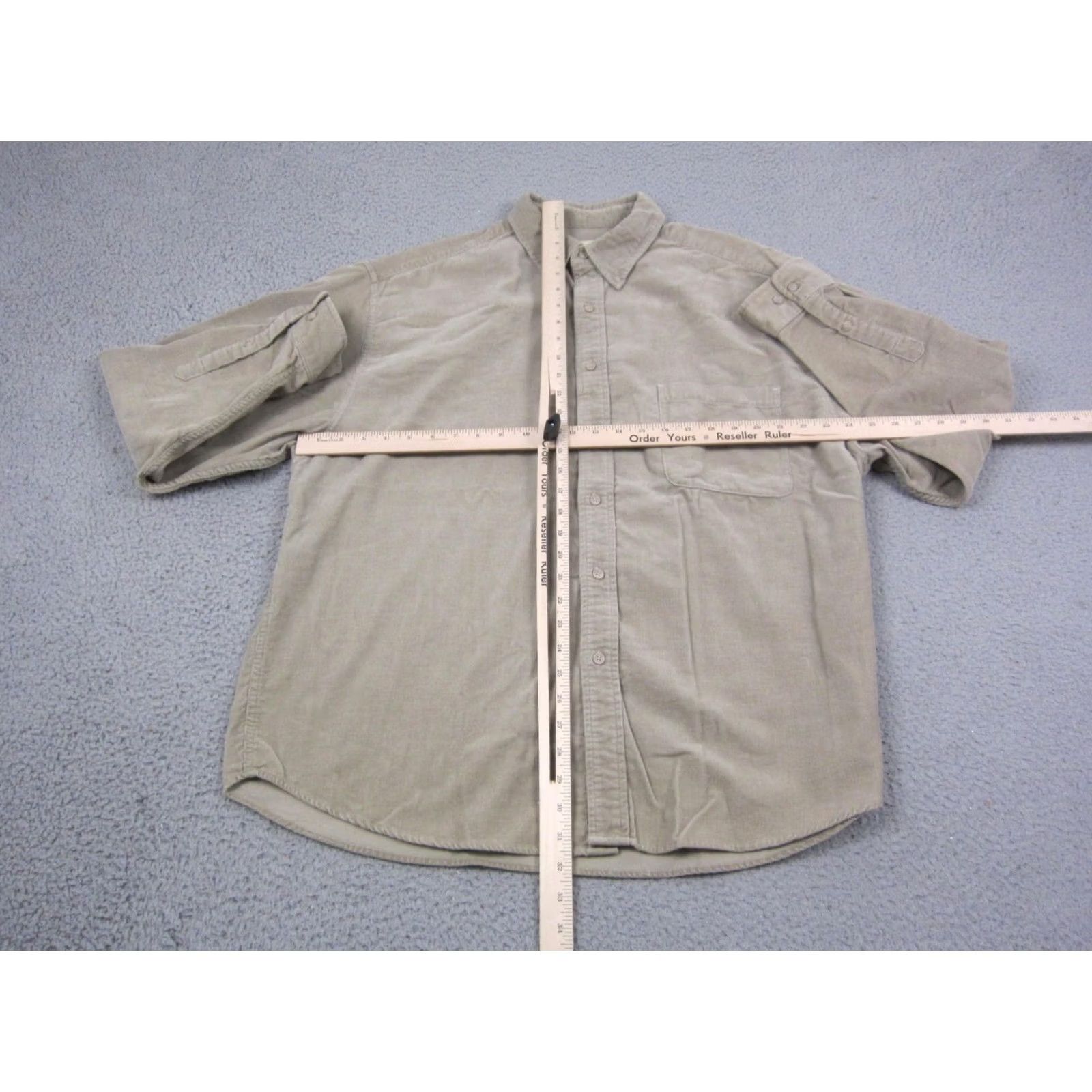 Eddie Bauer VINTAGE Eddie Bauer Button-Up Corduroy Shirt XL Brown Cotton 90s Men Regular Long Sleeve Collared Button-Down 90s Theme 100% Cotton Size US XL / EU 56 / 4 - 5 Thumbnail