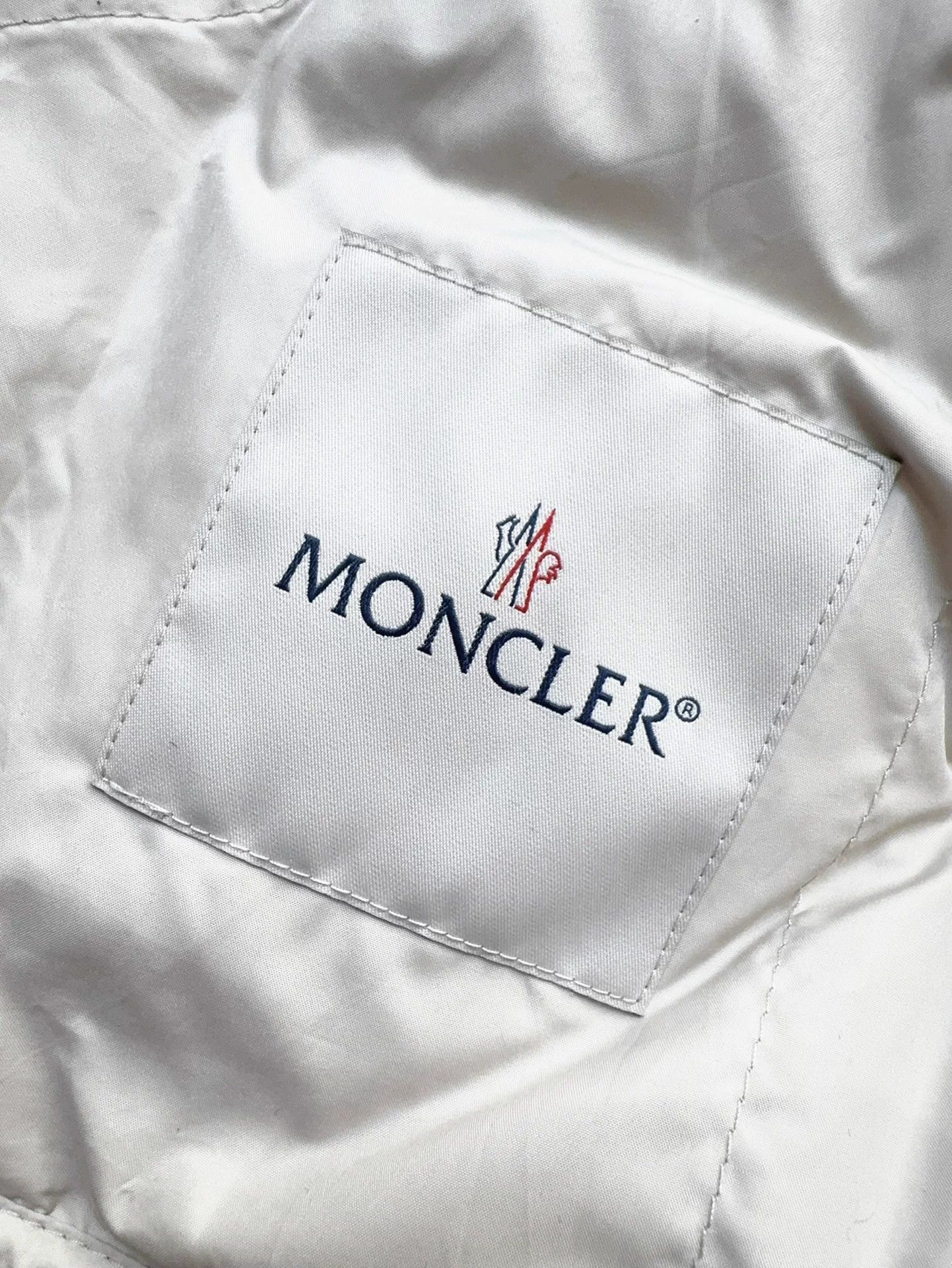 Moncler Moncler Caramagne belted short down jacket cream size 2 Size M / US 6-8 / IT 42-44 - 6 Thumbnail