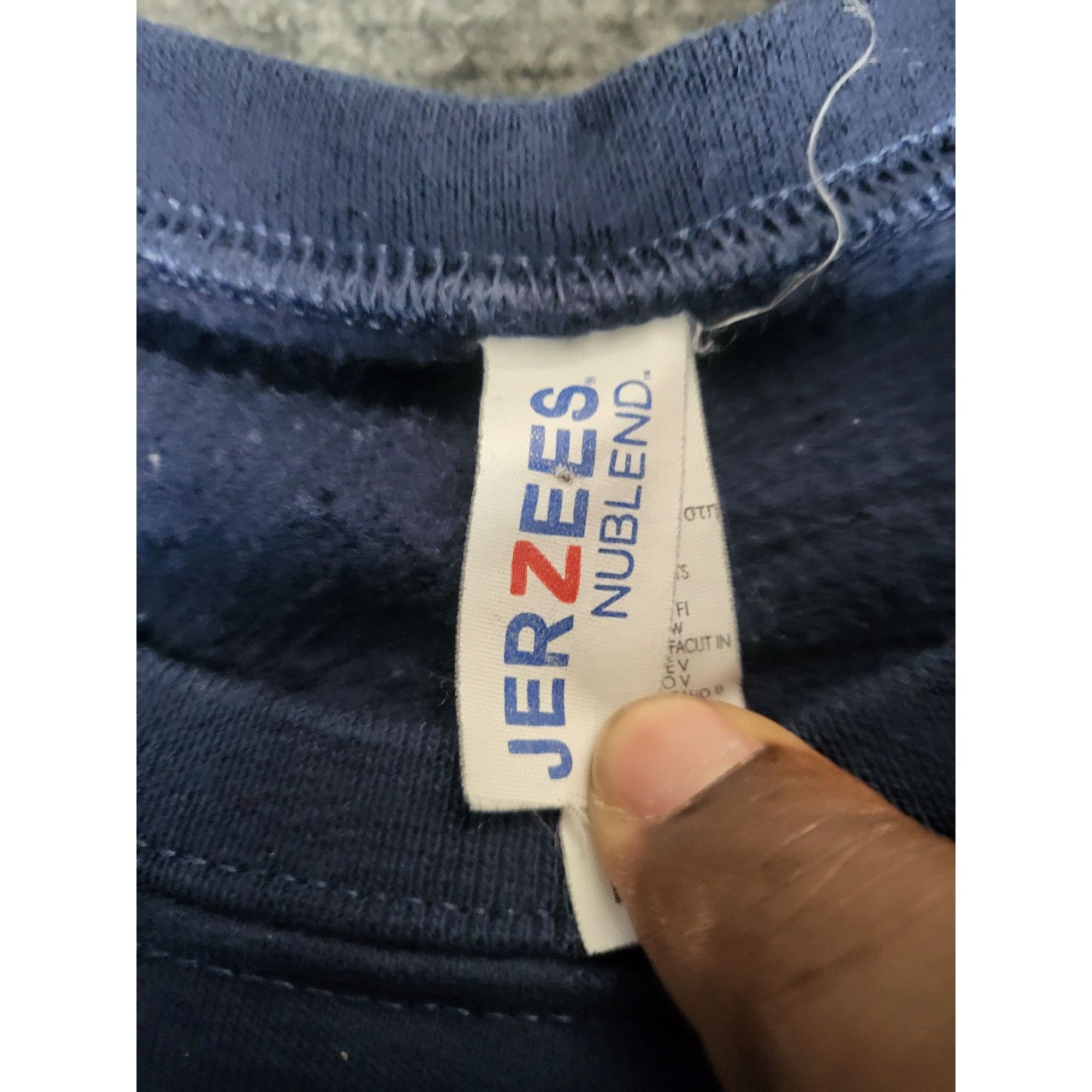 Jerzees Jerzees Nublend Sweatshirt Men Sz L Purple Peaberry Coffee O Size L / US 10 / IT 46 - 7 Thumbnail