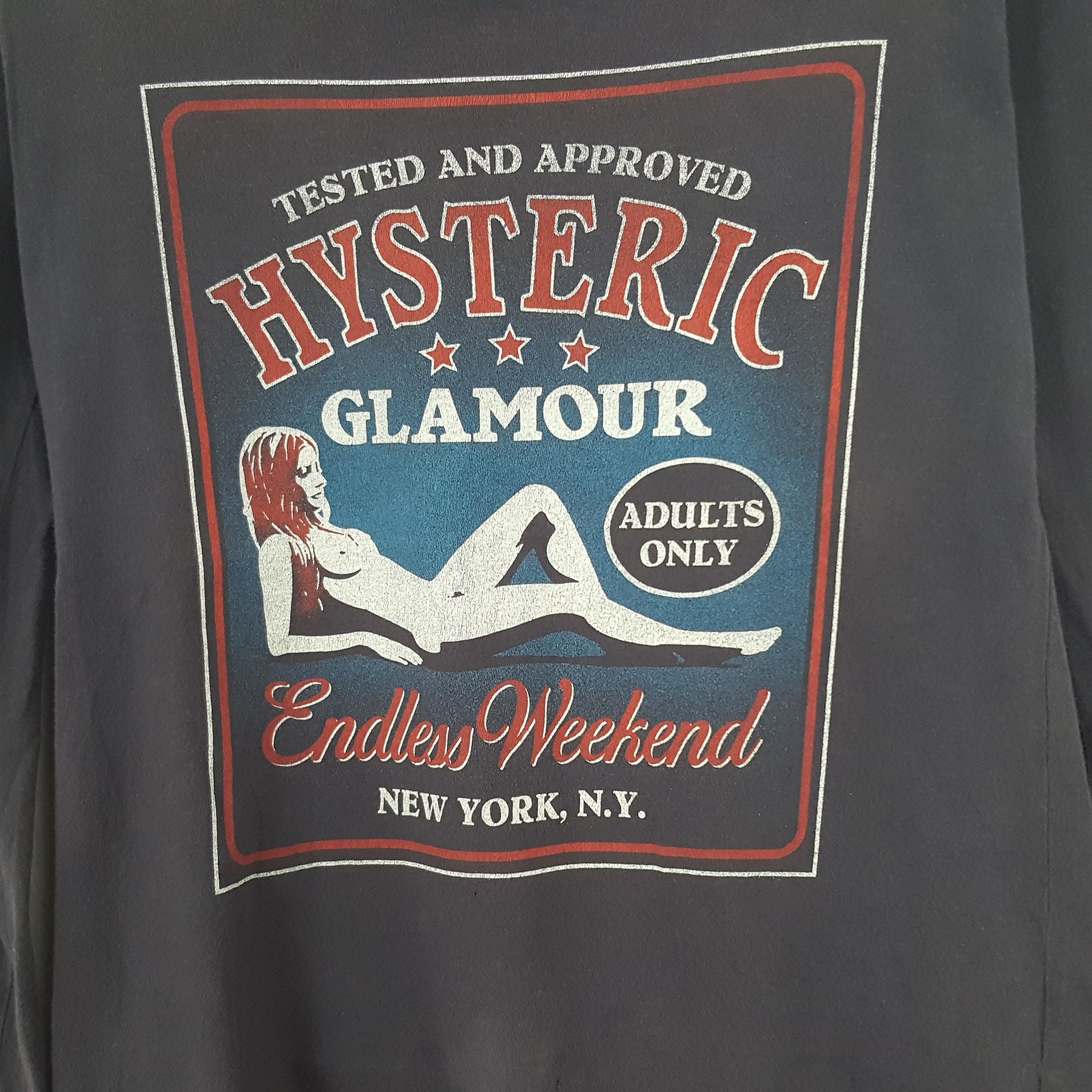 Hysteric Glamour × Vintage Vintage Hysteric Glamour Endless Weekend Long Sleeve Tshirt Size S / US 4 / IT 40 - 2 Thumbnail