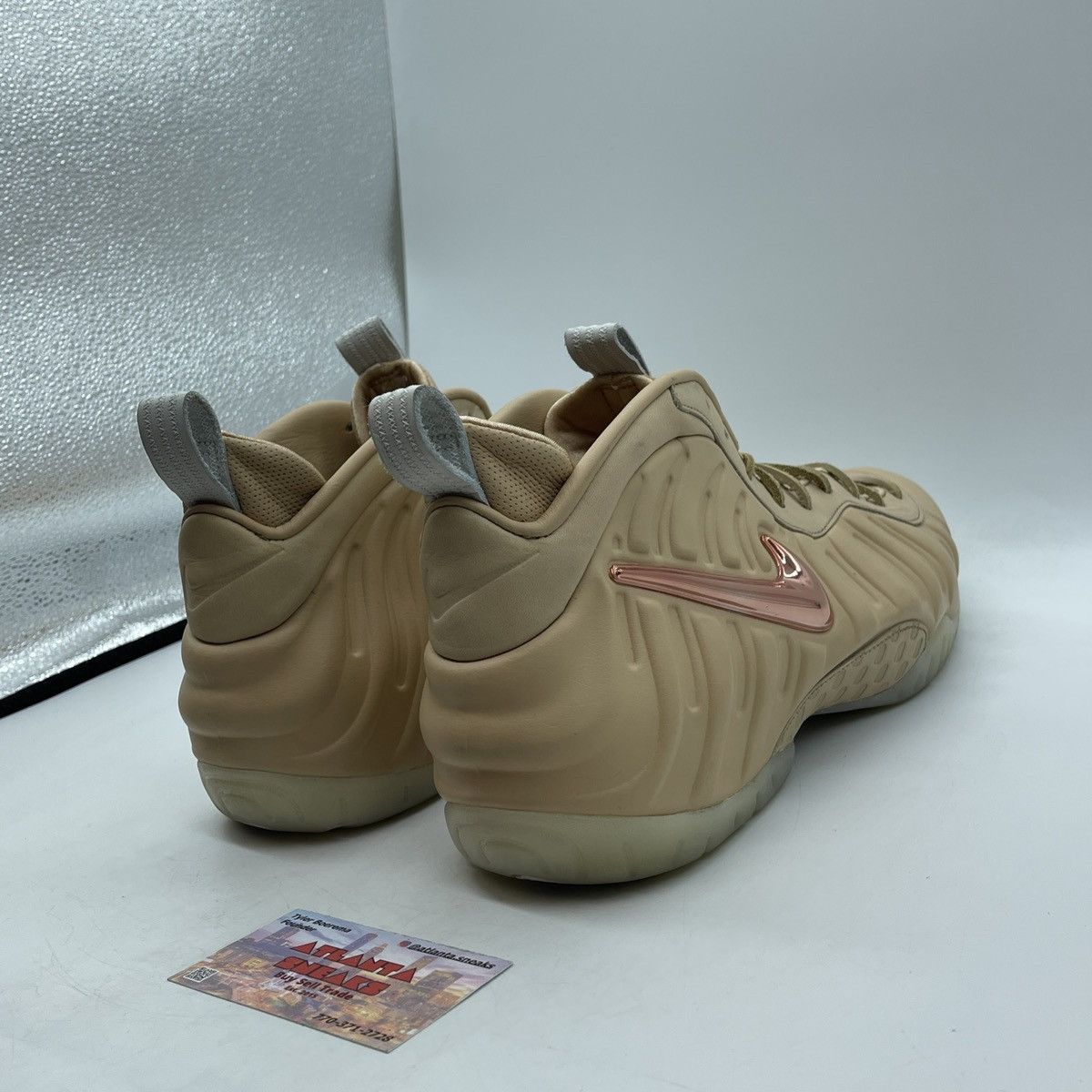 Nike Air foamposite pro vachetta tan Size US 12 / EU 45 - 5 Thumbnail