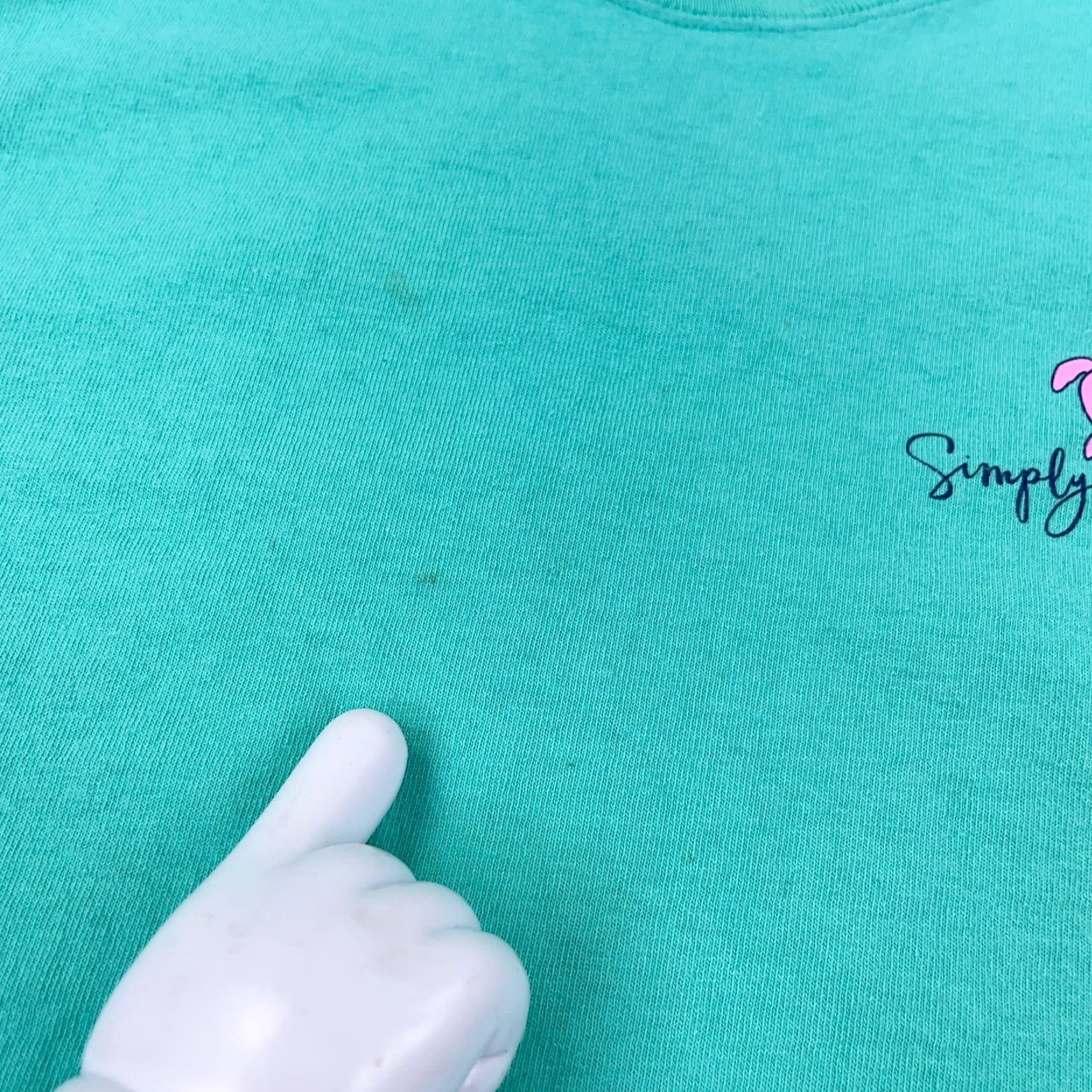 Altea Simply Southern Shirt Women XL Teal Blue Turtle Logo Beach, Classic, Colorful, Modern T-Shirt Ladies Top Womens Size XL / US 12-14 / IT 48-50 - 6 Thumbnail