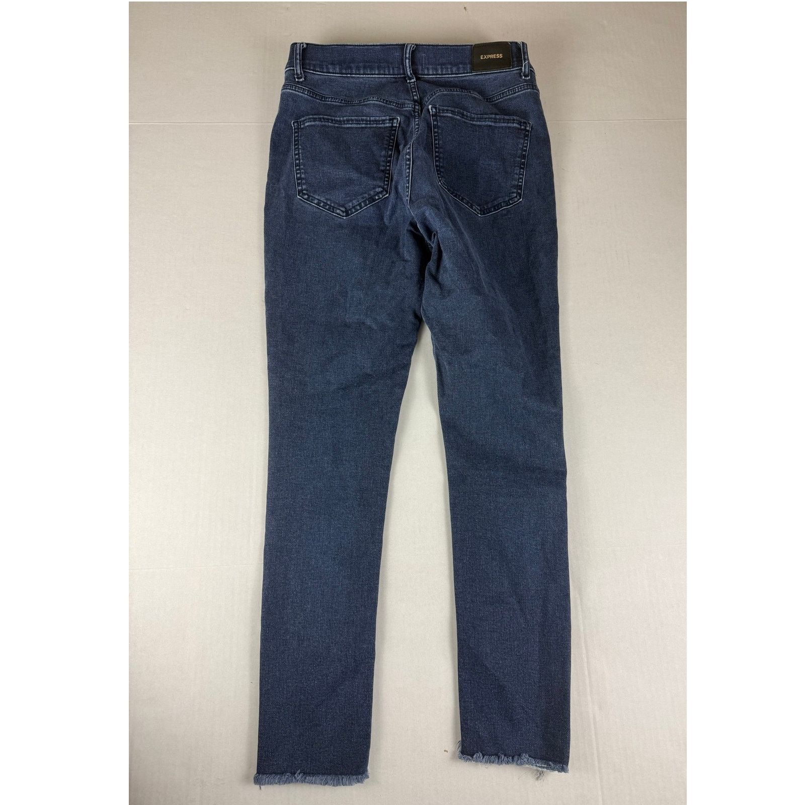 Express Express Skinny High Rise Jeans - Women's Size 8R, Blue Size 30" / US 8 / IT 44 - 8 Thumbnail