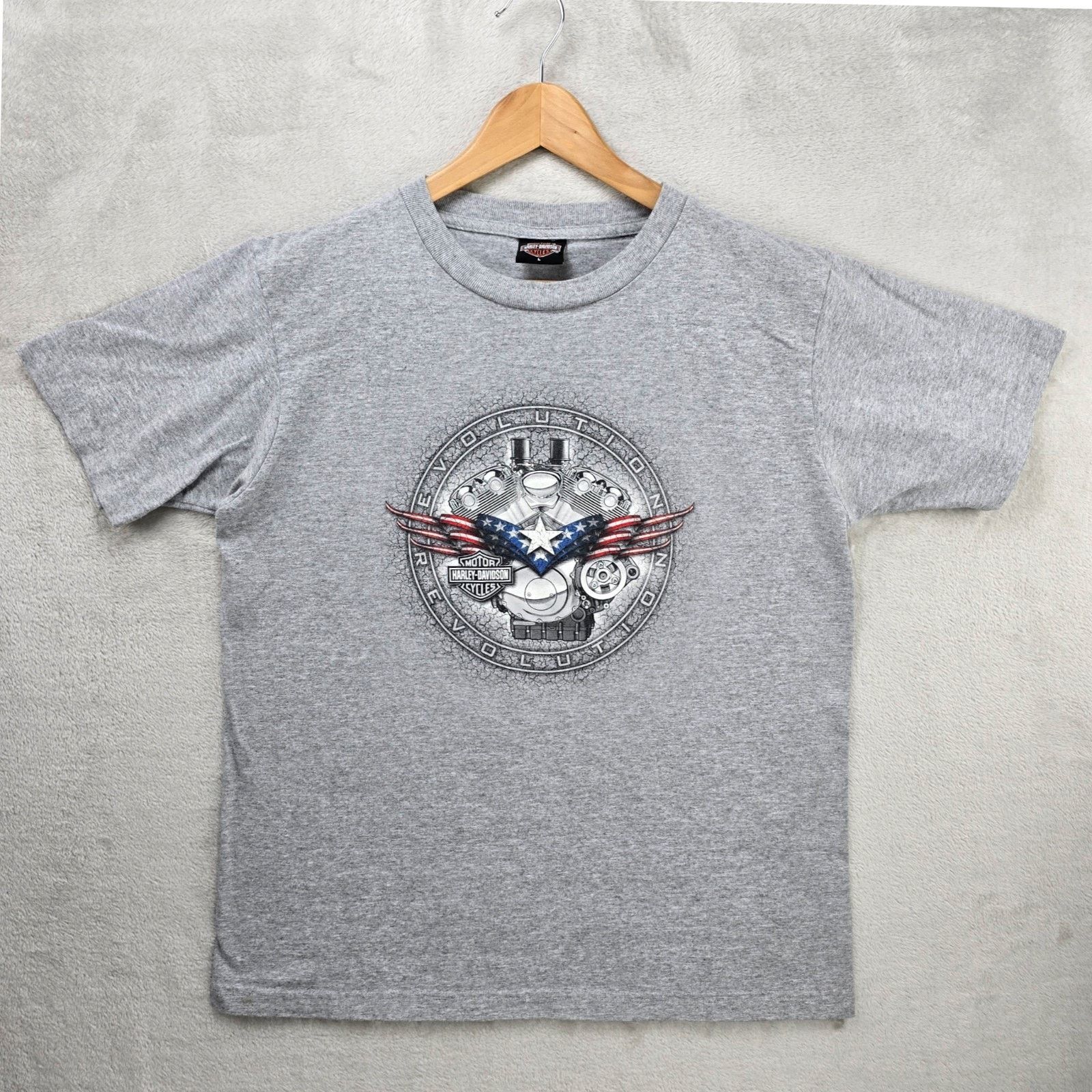 Harley Davidson Vintage Harley Davidson Shirt Large United Arab Emirates 90s Size US L / EU 52-54 / 3 - 1 Thumbnail
