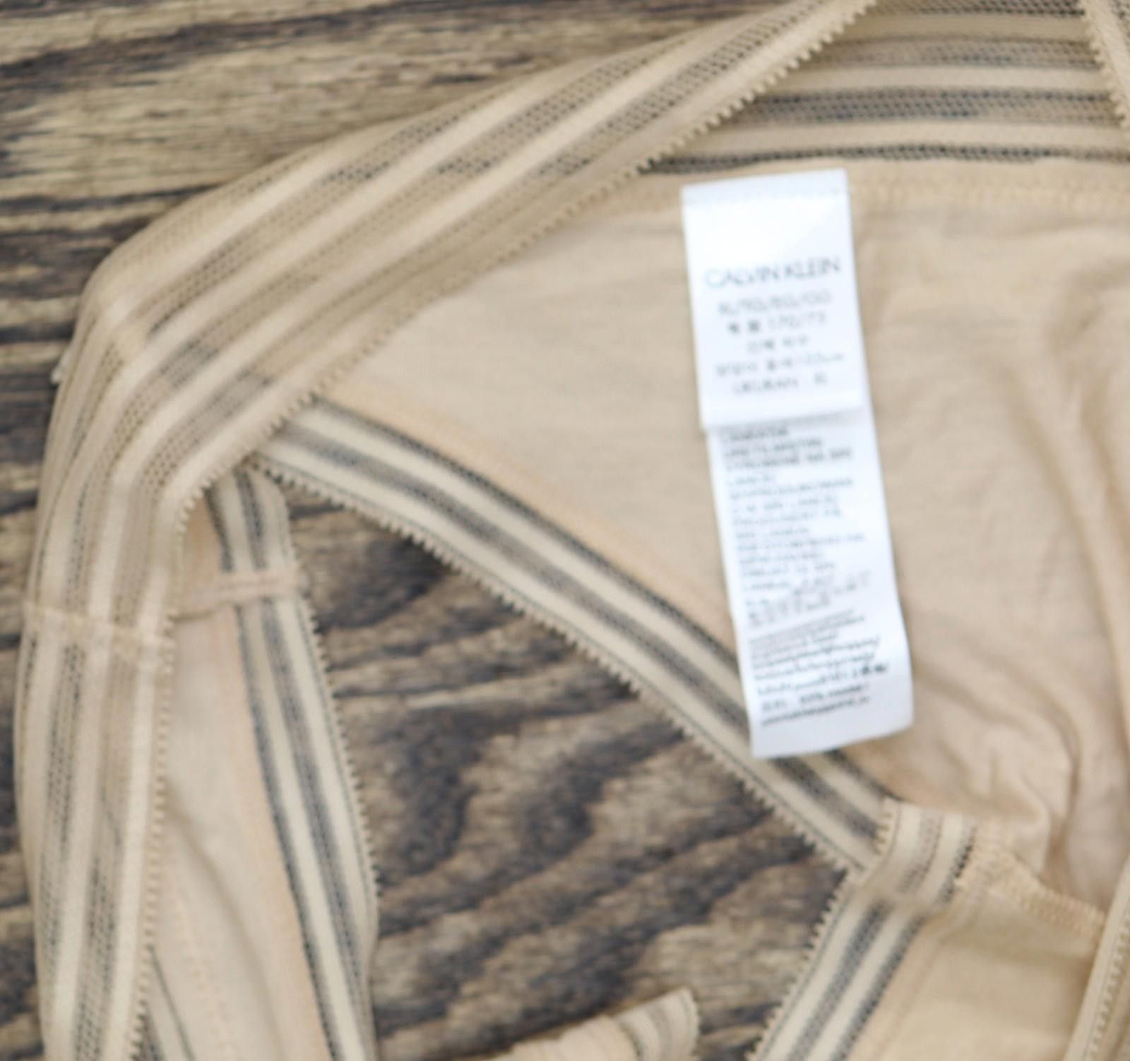 Calvin Klein Nwt Calvin Klein Soft Modal Thong Qd3670 Beige Brown Xl Size ONE SIZE - 4 Thumbnail