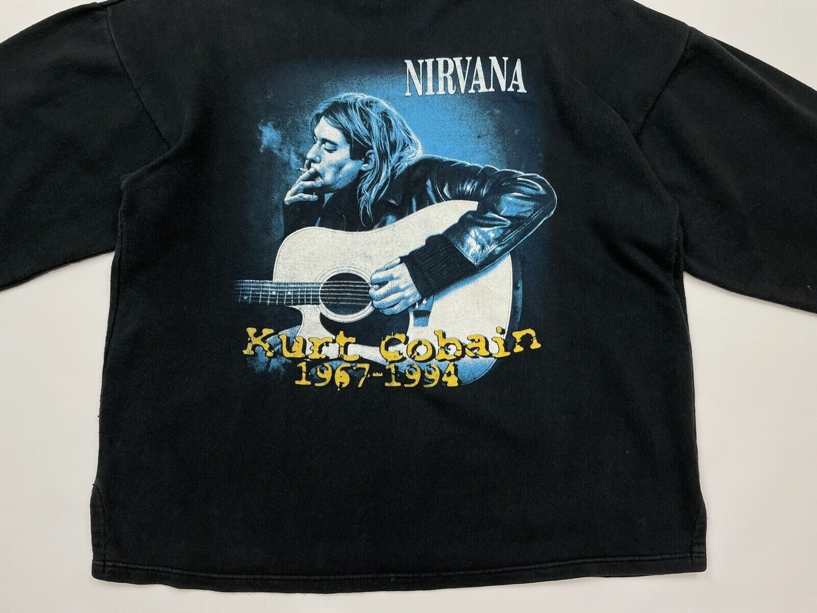 Vintage VINTAGE HOODIE NIRVANA KURT COBAIN Size US M / EU 48-50 / 2 - 5 Thumbnail