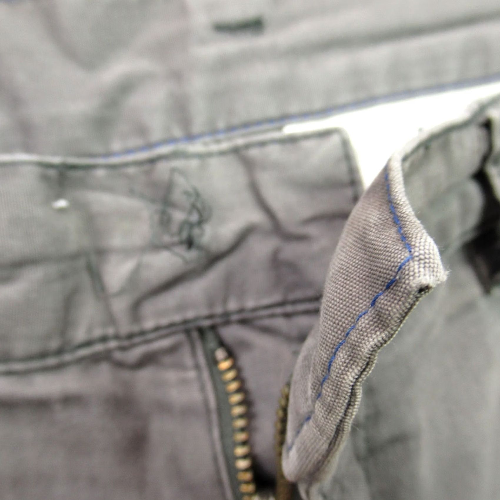 Patagonia Patagonia Shorts Chino Mens 34 Gray Golf Lightweight Outdoors Button Pockets Size US 34 / EU 50 - 3 Thumbnail