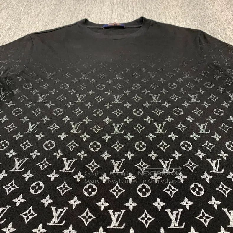 Louis Vuitton Louis Vuitton Black gradient full print short sleeve Size US M / EU 48-50 / 2 - 3 Thumbnail