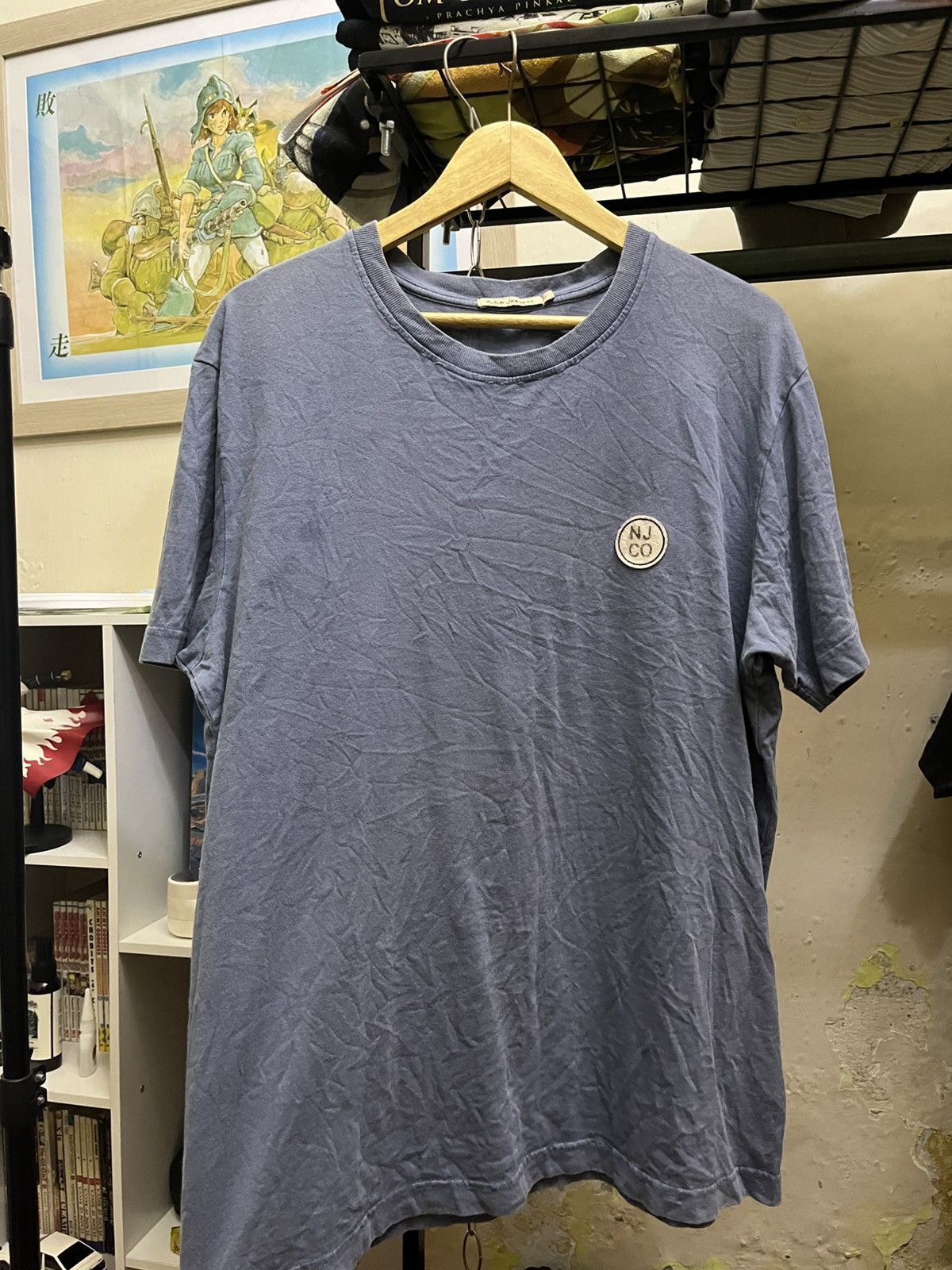 Designer × Nudie Jeans RARE Nudie Jeans T-Shirt Size US XL / EU 56 / 4 - 1 Thumbnail
