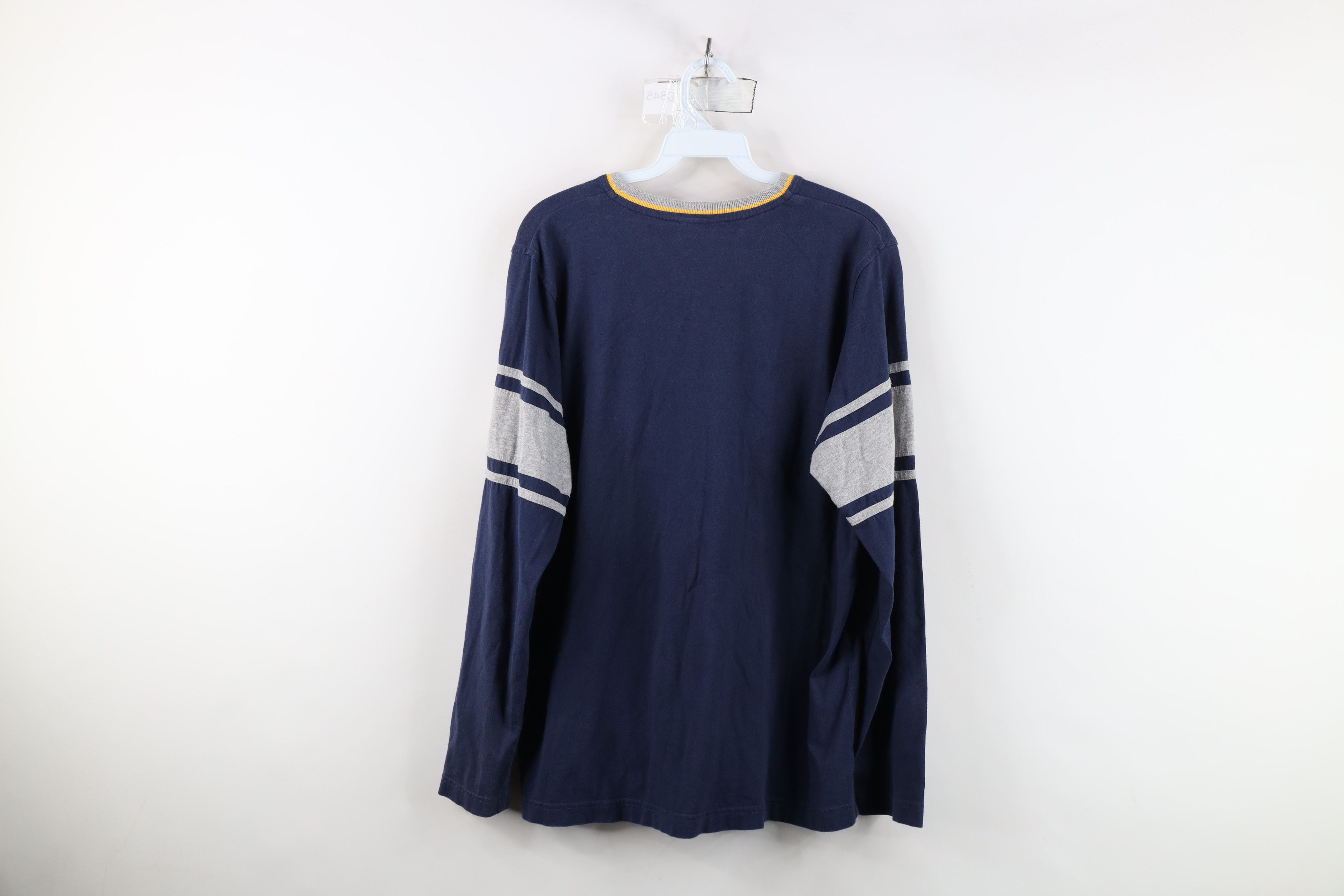 Tommy Hilfiger Vintage 90s Tommy Hilfiger Spell Long Sleeve T-Shirt Blue Size US M / EU 48-50 / 2 - 12 Thumbnail