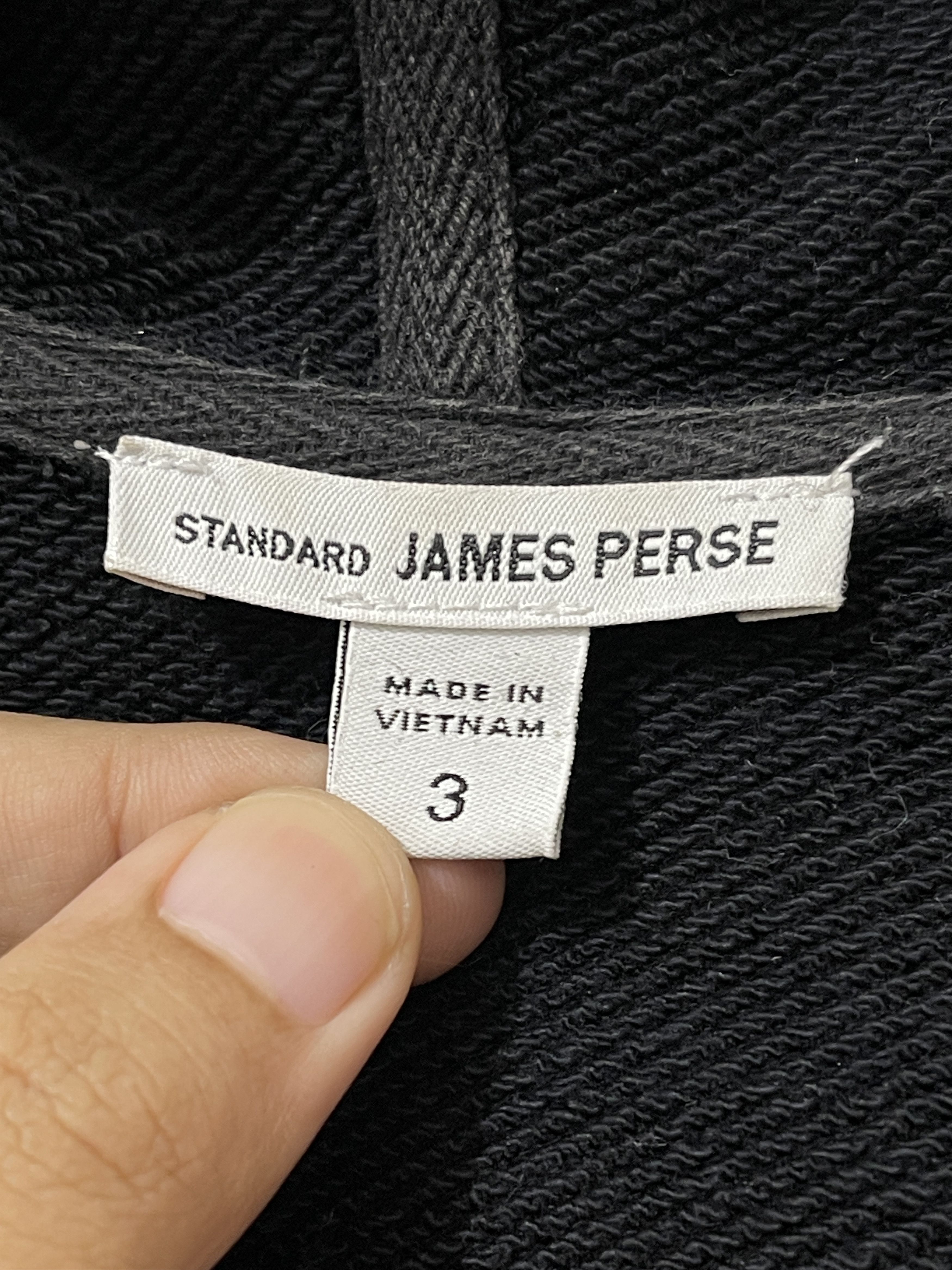 James Perse James Perse Archive Black Hoodie Size US L / EU 52-54 / 3 - 2 Thumbnail