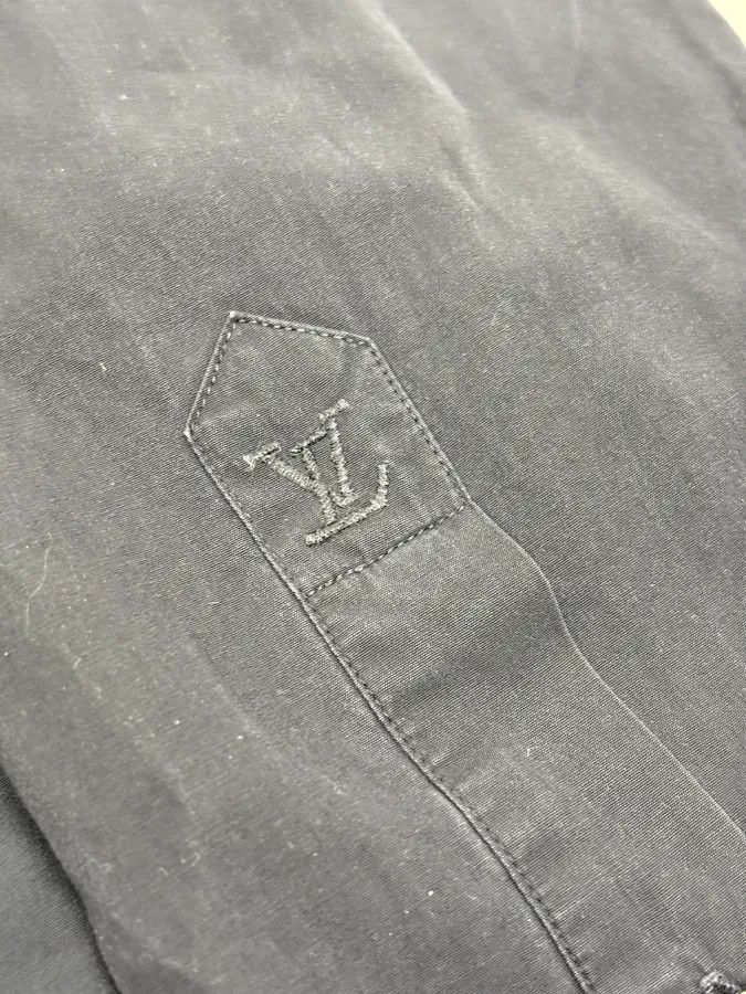 Louis Vuitton Louis Vuitton Black Monogrammed Shirt Size US M / EU 48-50 / 2 - 9 Thumbnail