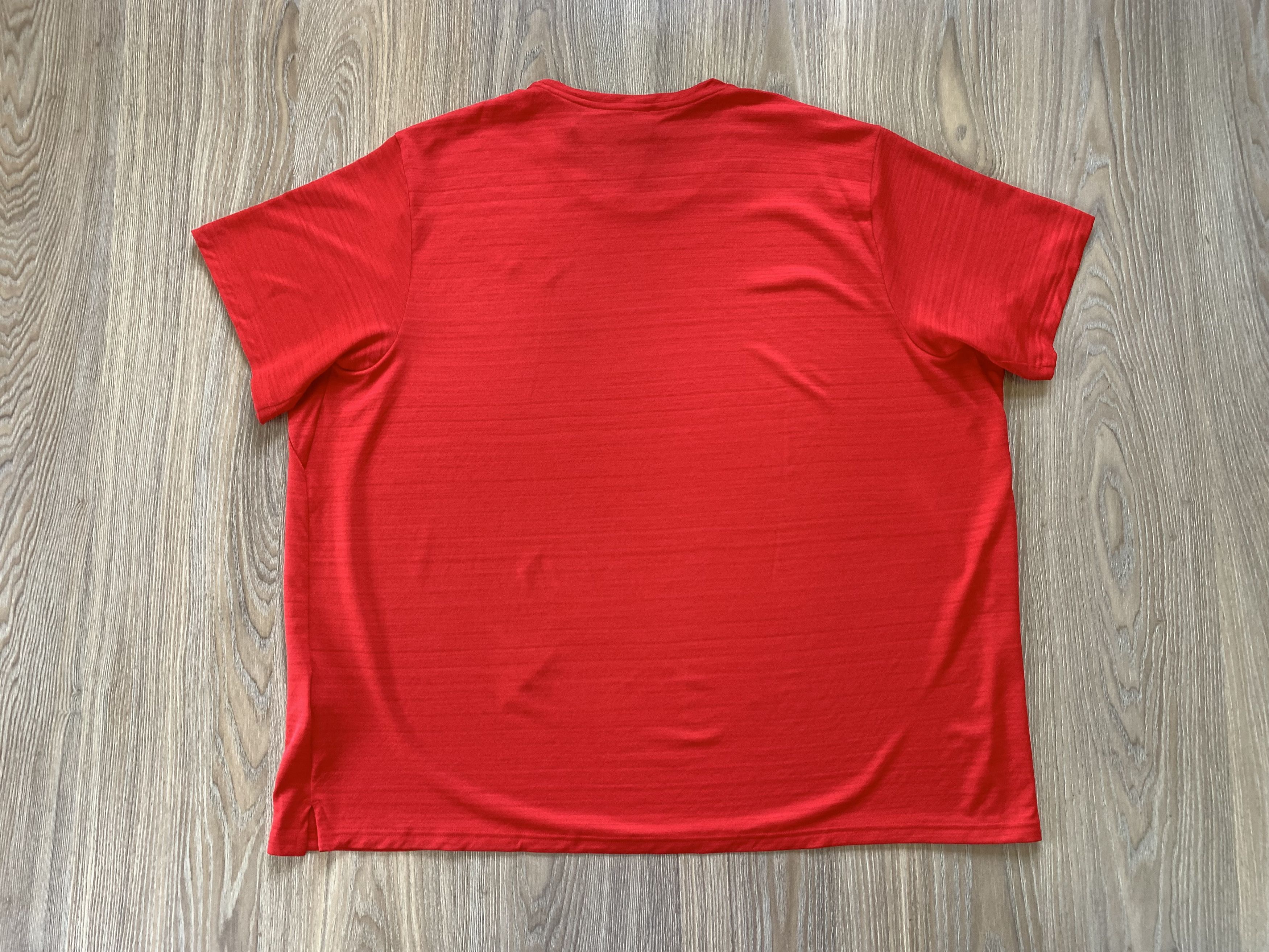 Nike Nike Standard Fit Red Sport T Shirt Size US XXL / EU 58 / 5 - 3 Thumbnail