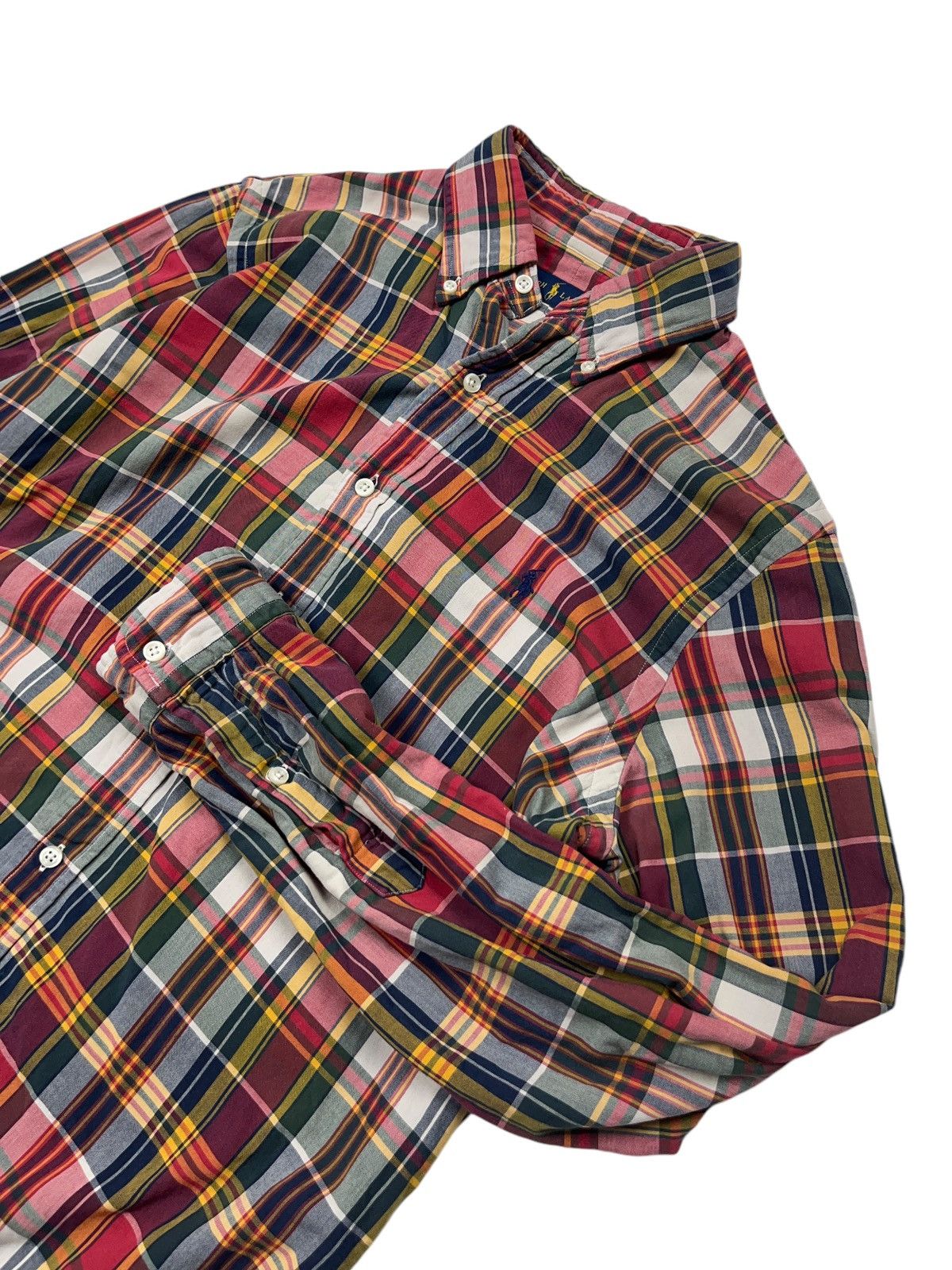 Polo Ralph Lauren × Vintage Vintage Polo Ralph Lauren Insulated Checkered Plaid Shirt Size US M / EU 48-50 / 2 - 4 Thumbnail
