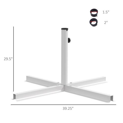 Designer × Homemade Outsunny Outdoor Universal Cross Brace Stand for Small Offse Size US L / EU 52-54 / 3 - 4 Thumbnail