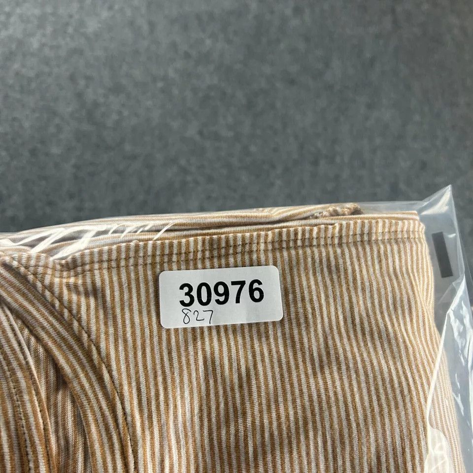 Other Soft Surroundings Top Womens 1X Beige Striped Long Sleeve Size ONE SIZE - 9 Thumbnail