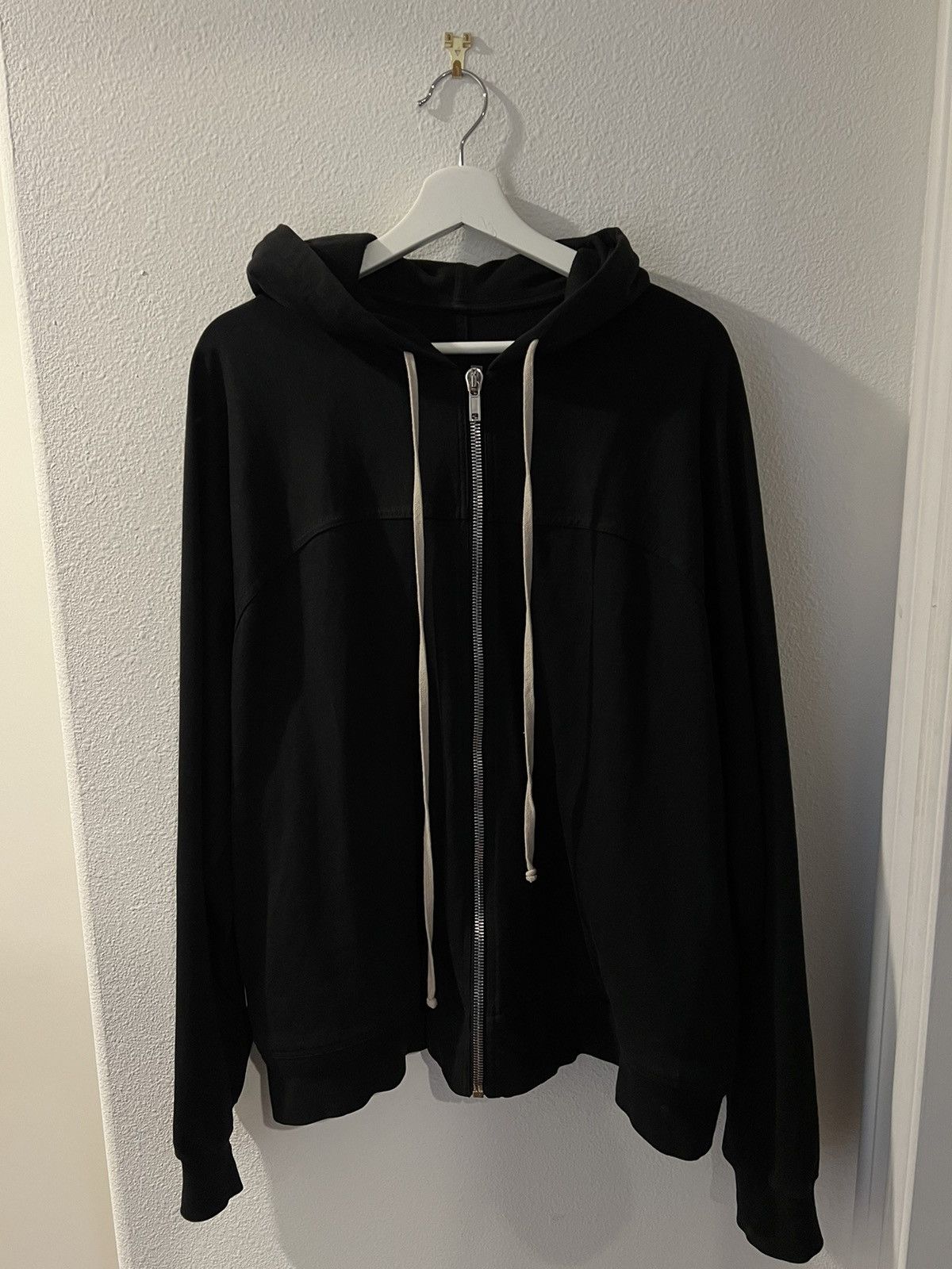 Rick Owens RICK OWENS SLAB FW01 MULTILAYERED HOODIE | Grailed