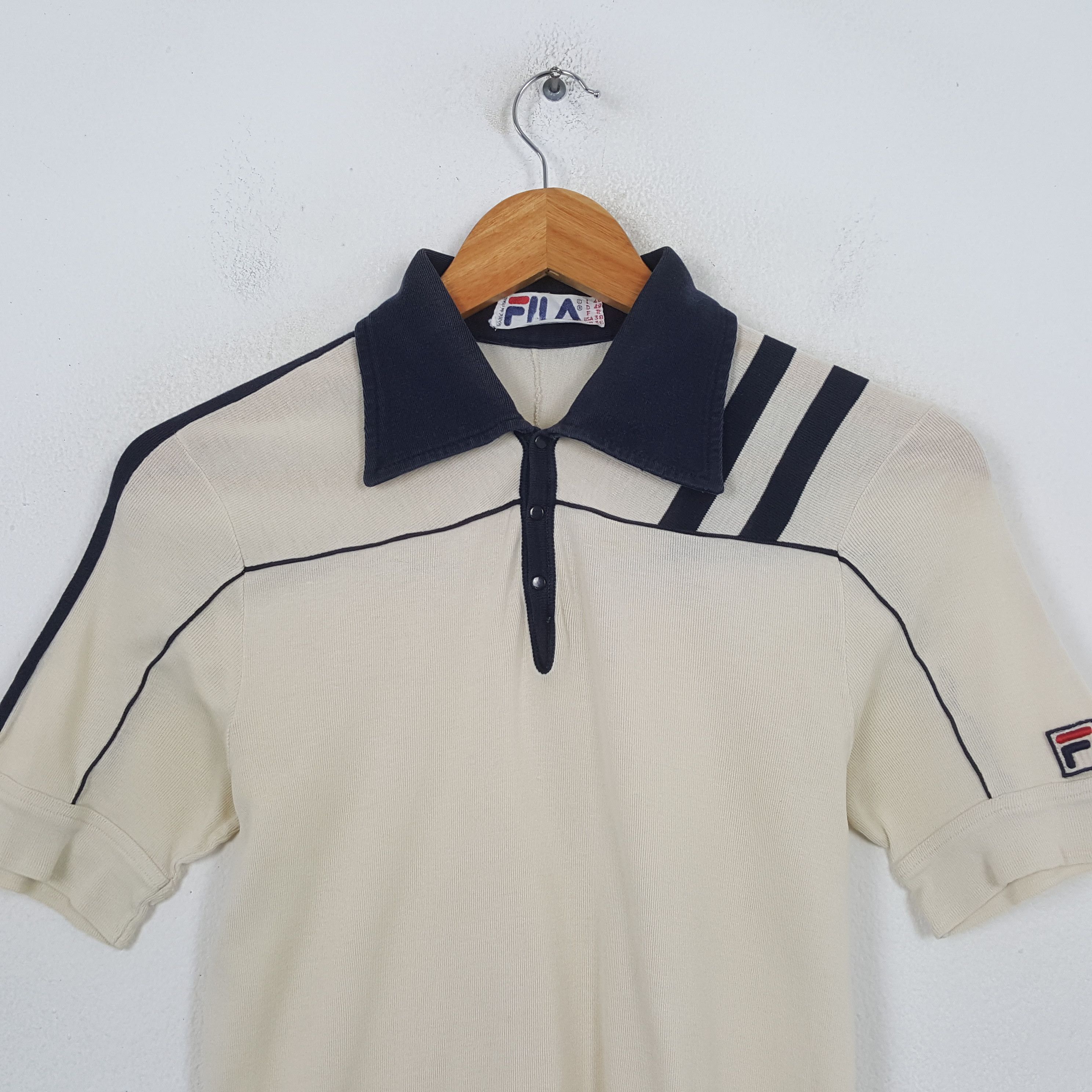 Fila Vintage Fila Bjorn Borg Style Tennis Legend Shirt C301N60 Size US XS / EU 42 / 0 - 2 Thumbnail