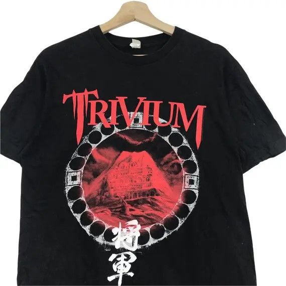 Band Tees Vtg TRIVIUM HEAVY METAL Into The Mouth Hell Tour Tee Shirt Size US S / EU 44-46 / 1 - 2 Thumbnail