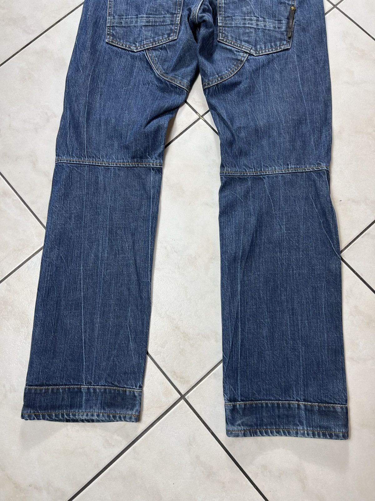 G-Star Vintage G-Star Raw y2k denim buckle back jeans elwood narrow Size US 32 / EU 48 - 11 Thumbnail
