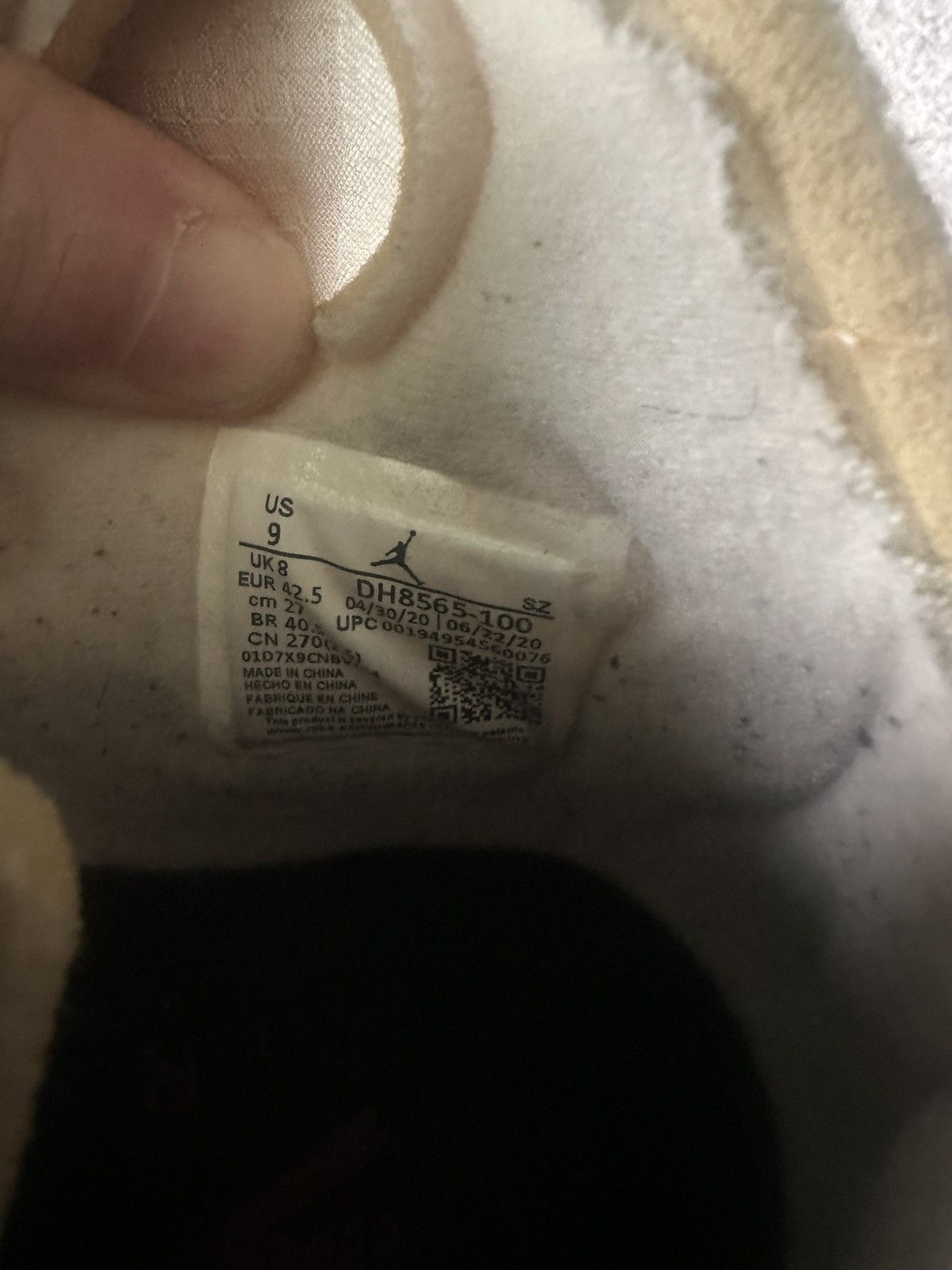 Jordan Brand × Off-White Nike Off-White Air Jordan 5 Retro SP Sail size 9 Size US 9 / EU 42 - 6 Thumbnail