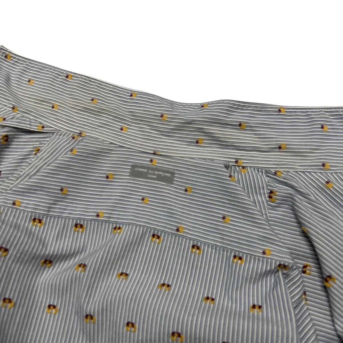 Comme des Garcons 556 01SS 00s Comme Des Garcons Homme shirt jacket men blue Size US S / EU 44-46 / 1 - 9 Thumbnail