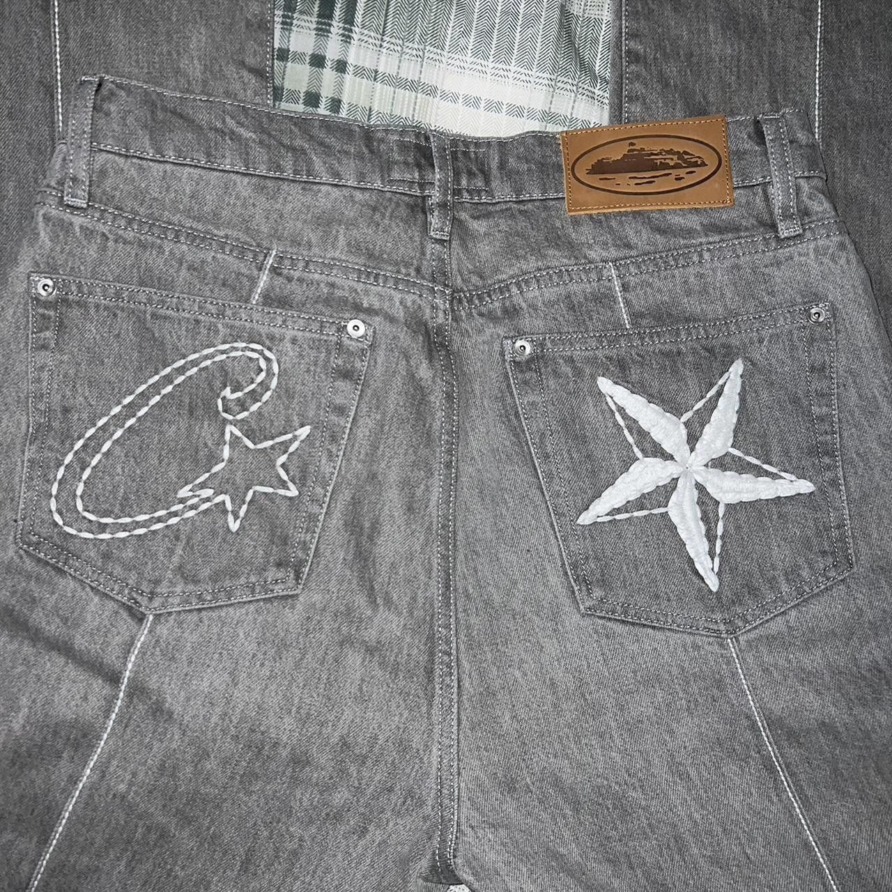 Corteiz Grey Jeans (New Collection)