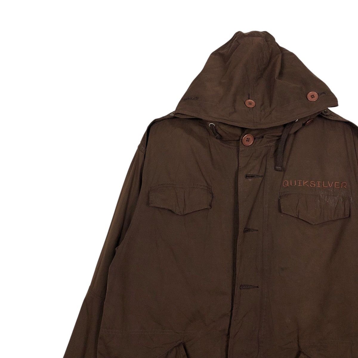 Japanese Brand × Quiksilver × Vintage 📌Vintage Chore Jacket Quicksilver Mink Blanket Bondage Size US M / EU 48-50 / 2 - 8 Thumbnail