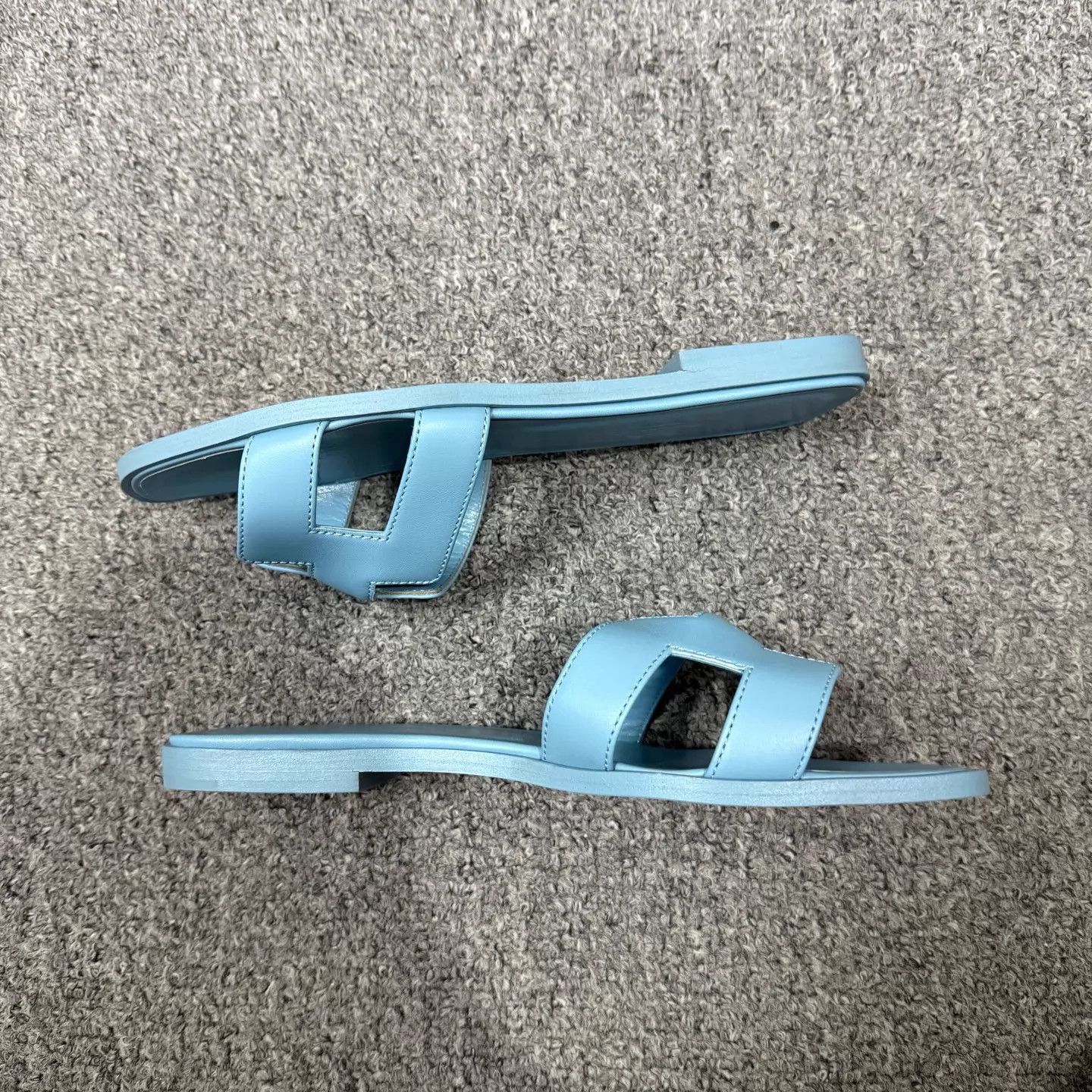 Hermes HERMES Oran Flat H Sandal 36 Unworn Size US 5.5 / IT 35.5 - 6 Thumbnail