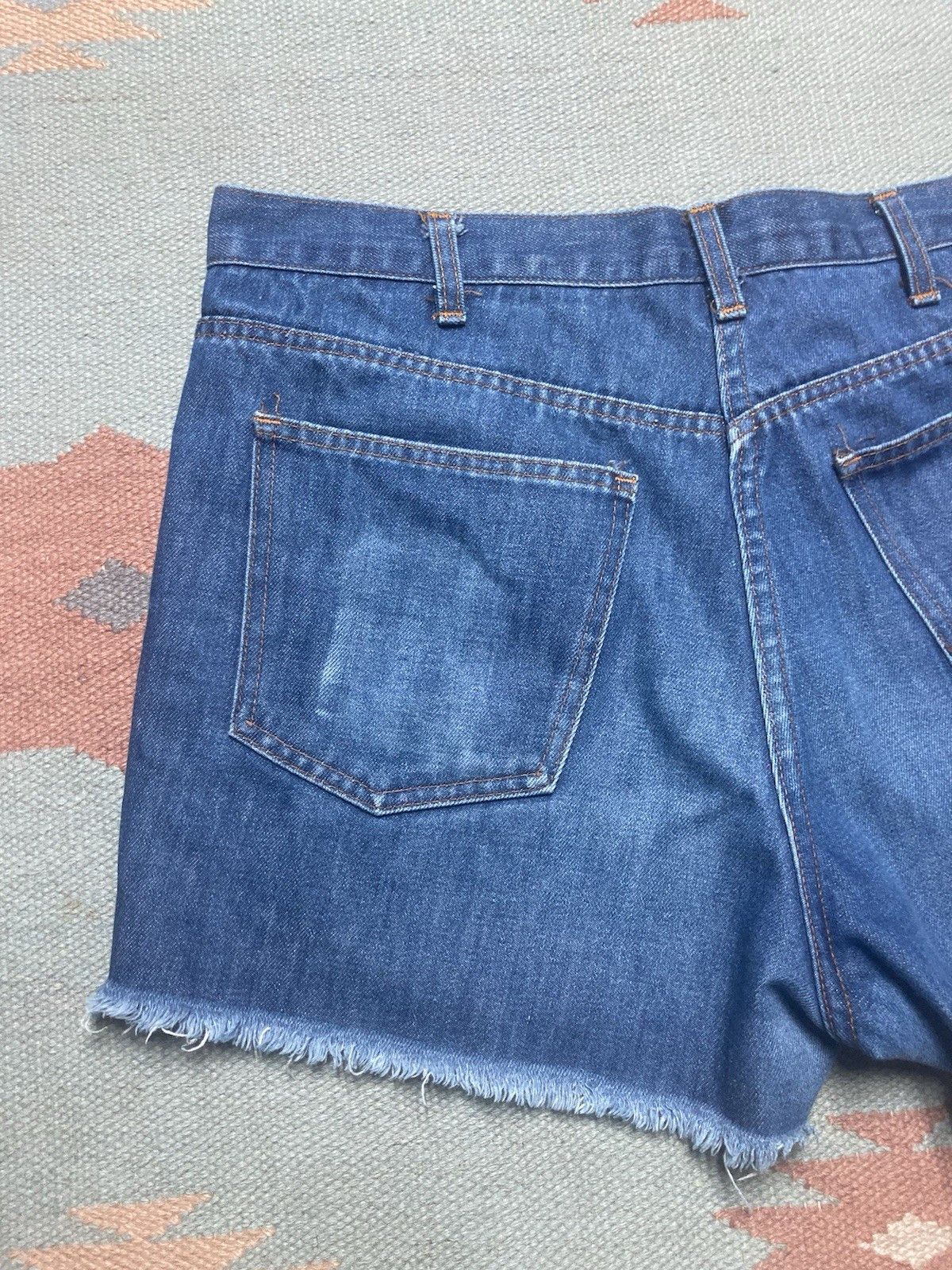 Sears × Vintage Sears thumbs up jeans shorts cut off jorts denim 80s size 36 Size US 36 / EU 52 - 7 Thumbnail