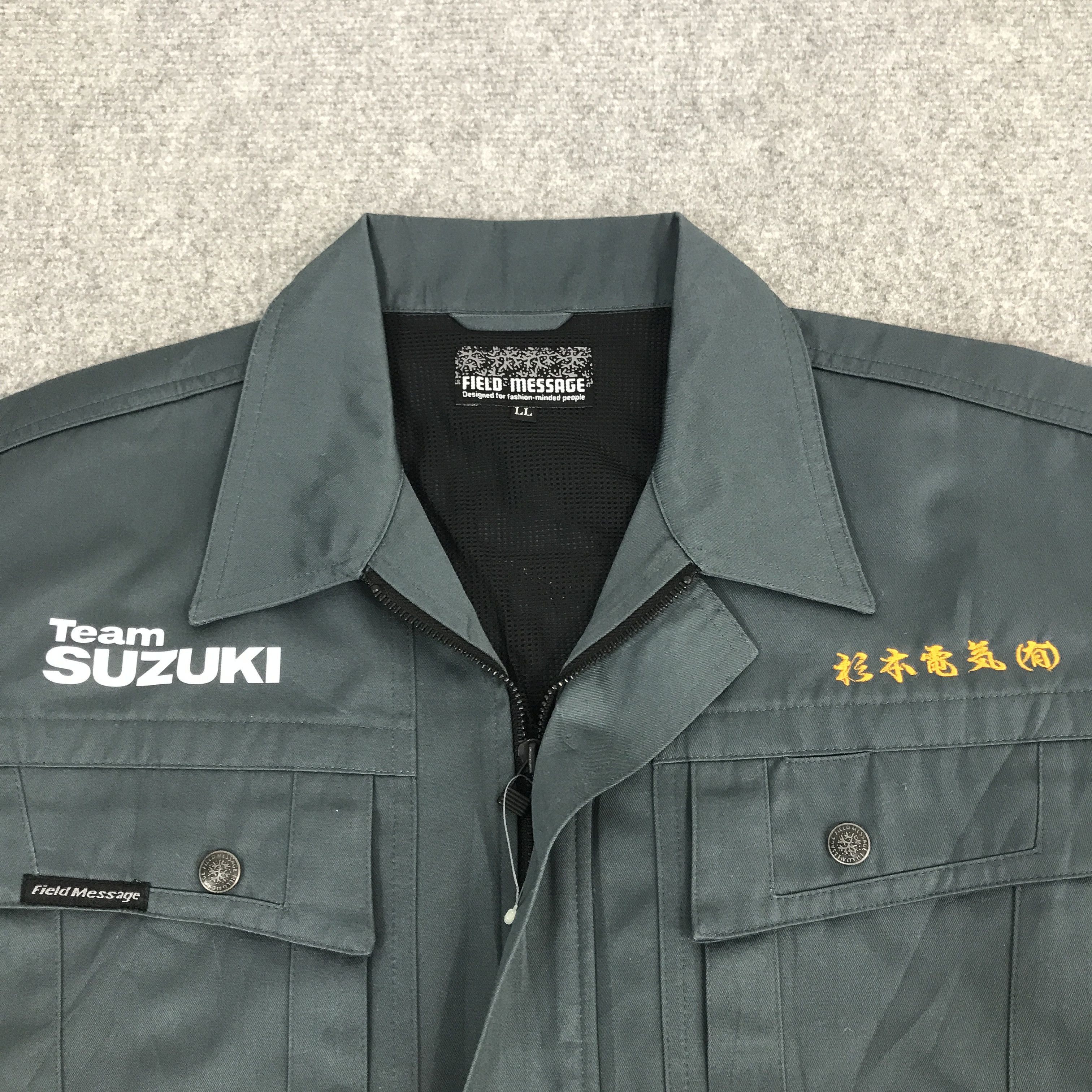 Japanese Brand Team Suzuki Japan Uniform Custom Sport Jacket Size US L / EU 52-54 / 3 - 8 Thumbnail