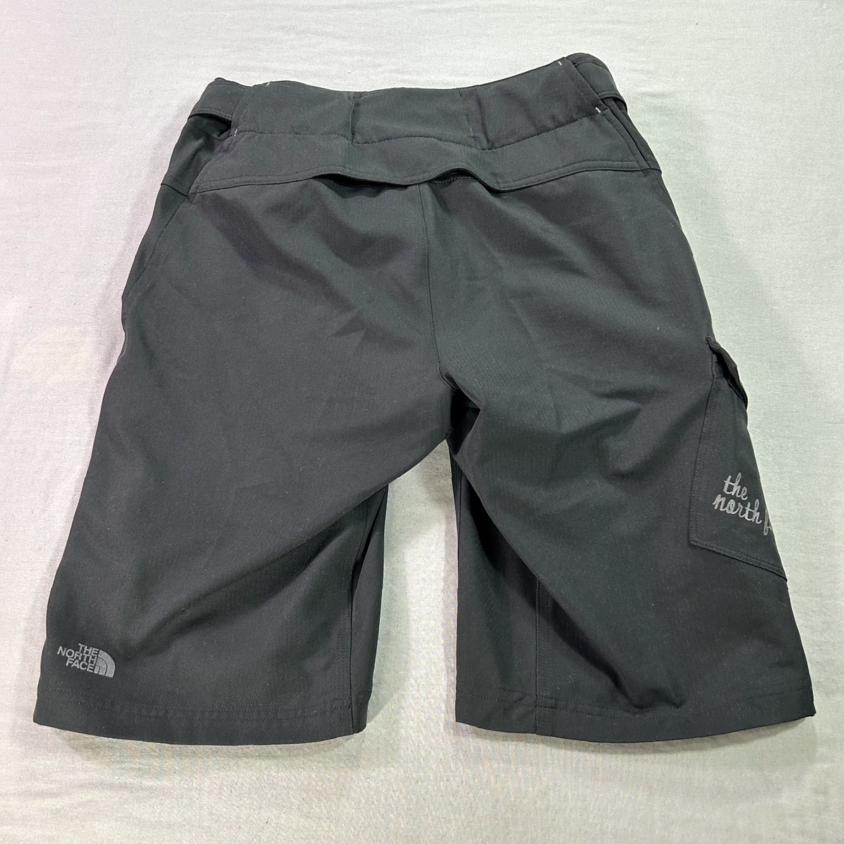 The North Face The North Face Cycling Shorts Womens Small Black Adjustable Padded Liner Nylon Size 28" / US 6 / IT 42 - 3 Thumbnail