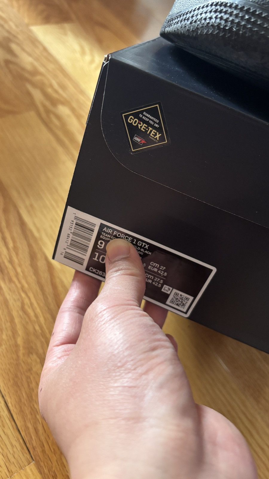 Nike NIKE AIR FORCE 1 GTX GORETEX SZ 9 Size US 9 / EU 42 - 8 Thumbnail