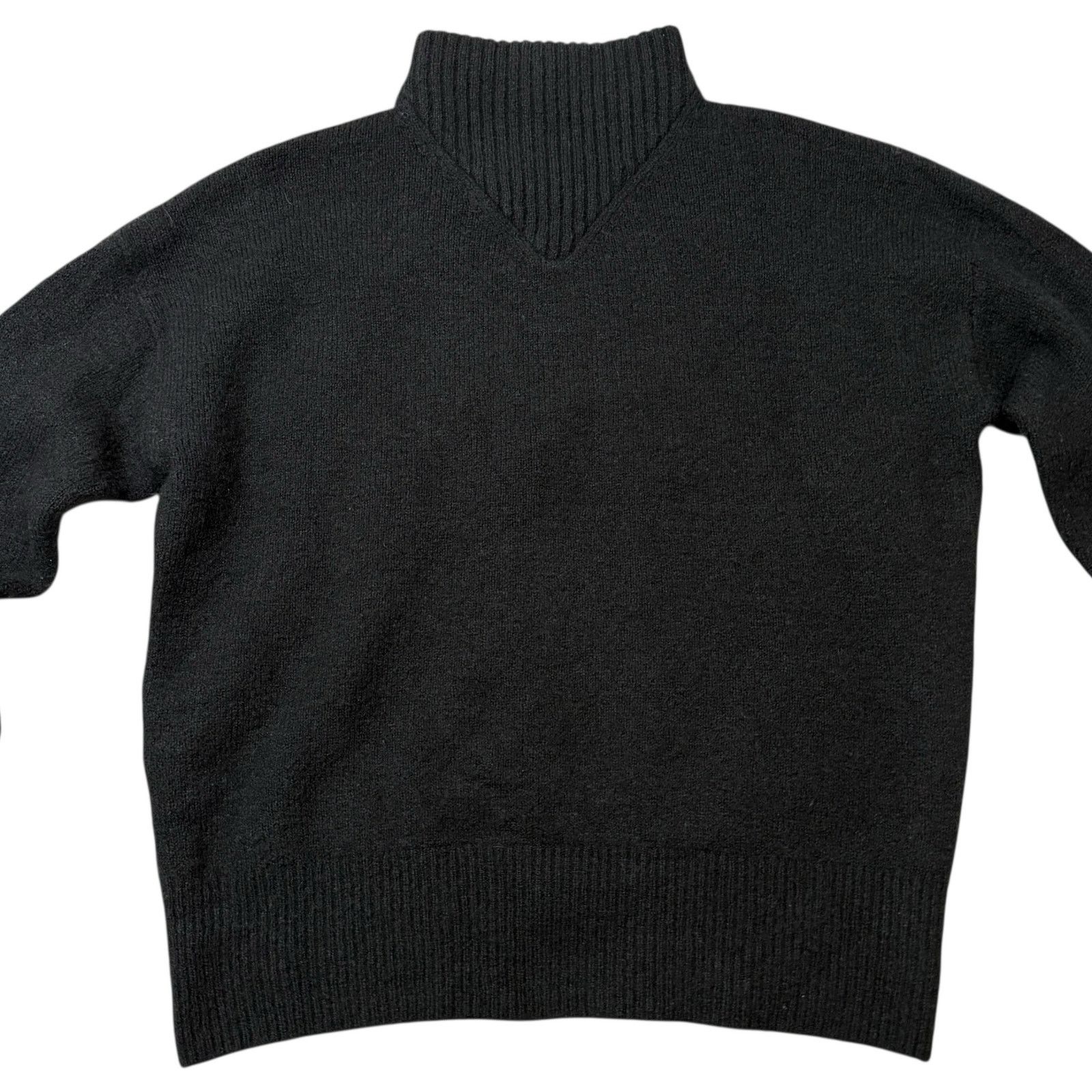 Madewell Madewell Dillon Mockneck Pullover Sweater True Black Size XS Size XS / US 0-2 / IT 36-38 - 4 Thumbnail