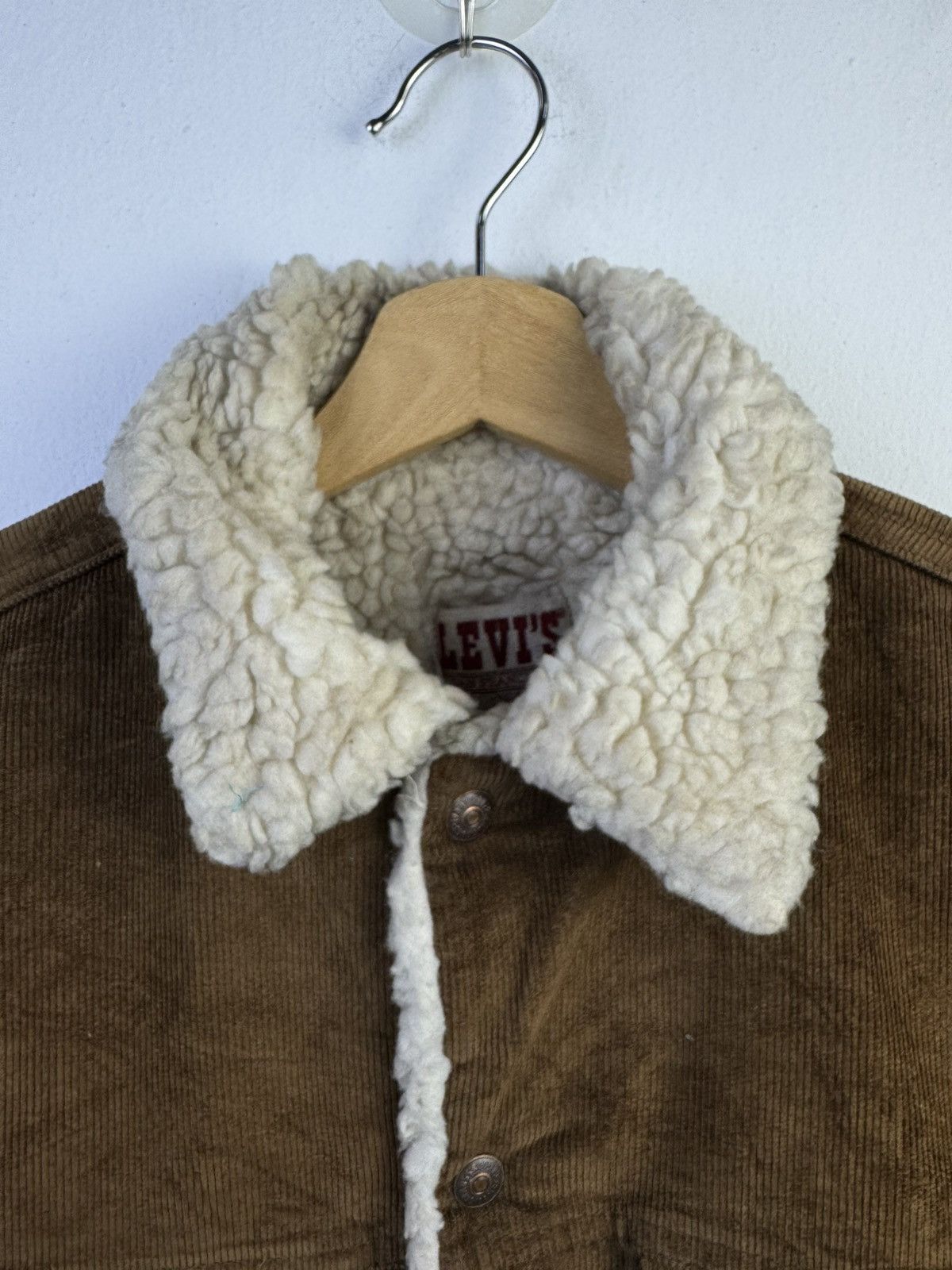 Levi's Vintage Levi's Trucker Jacket Cudoroy Sherpa Lining Size US M / EU 48-50 / 2 - 6 Thumbnail