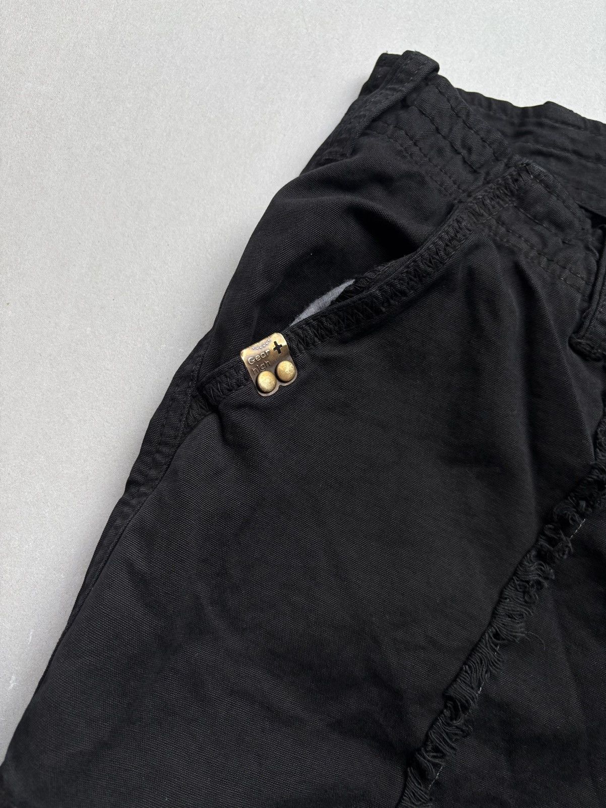 Japanese Brand Vertgarments frayed cargo pants Size US 28 / EU 44 - 6 Thumbnail
