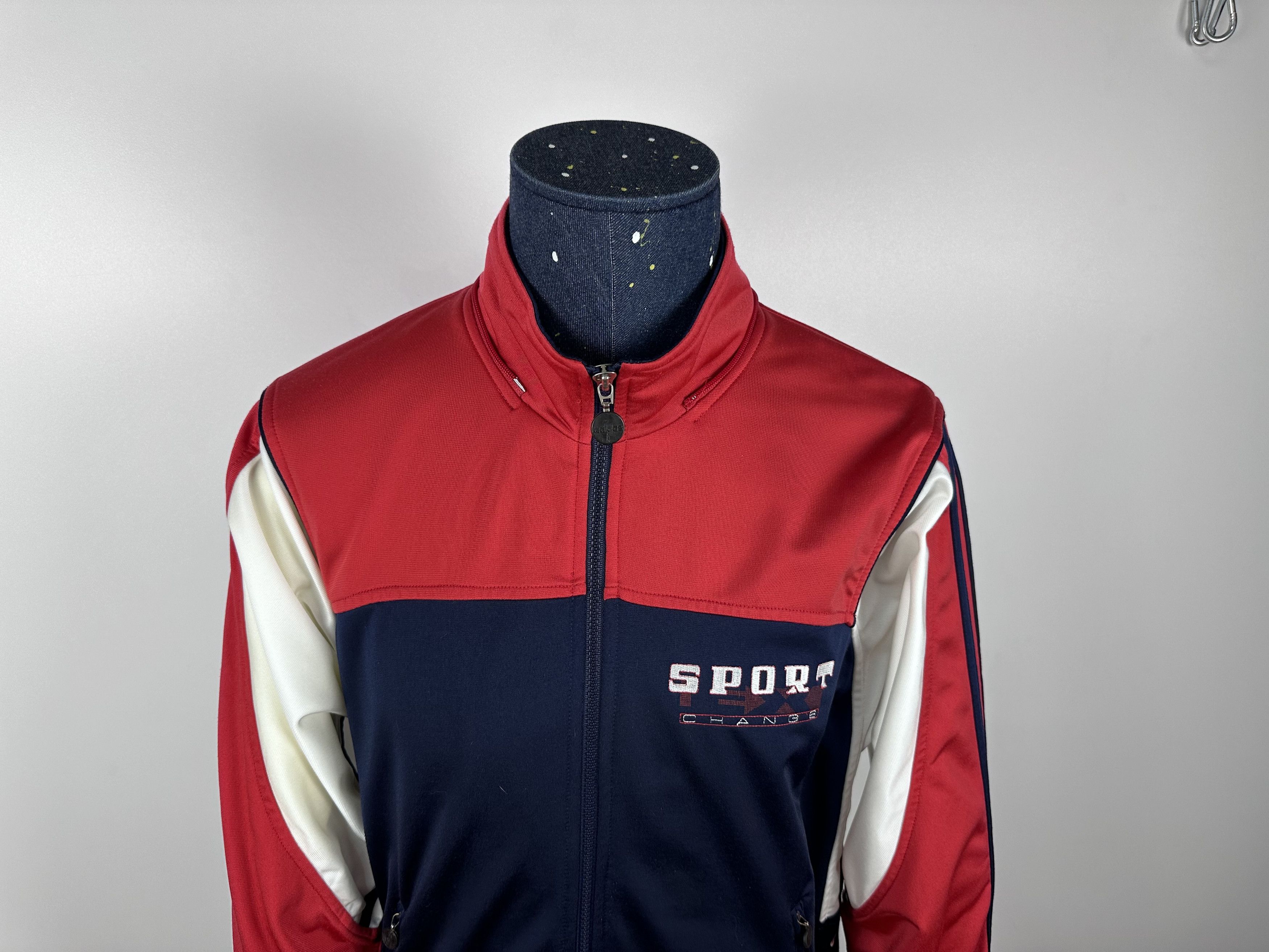 Adidas × Vintage Adidas Originals Vintage 90s Track Tracksuit Top Jacket Size US M / EU 48-50 / 2 - 4 Thumbnail