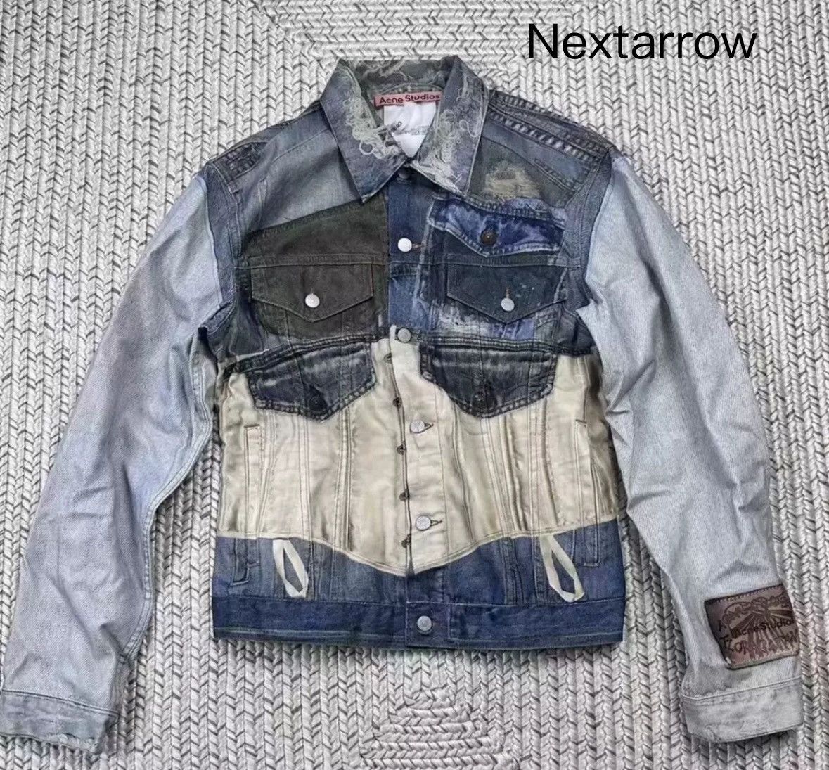 Acne Studios Acne studios Digital printed denim jacket 2412-Nextarrow Size US M / EU 48-50 / 2 - 1 Thumbnail